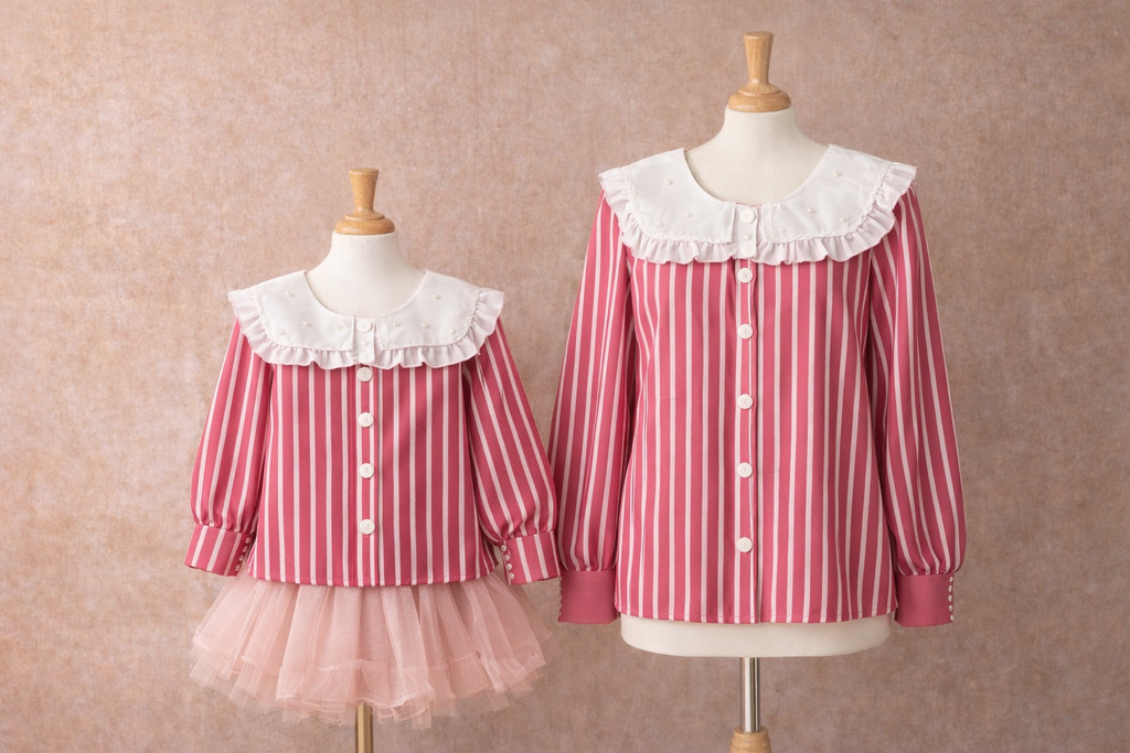 Set cămăși mama-fiica “Rose Charm “
