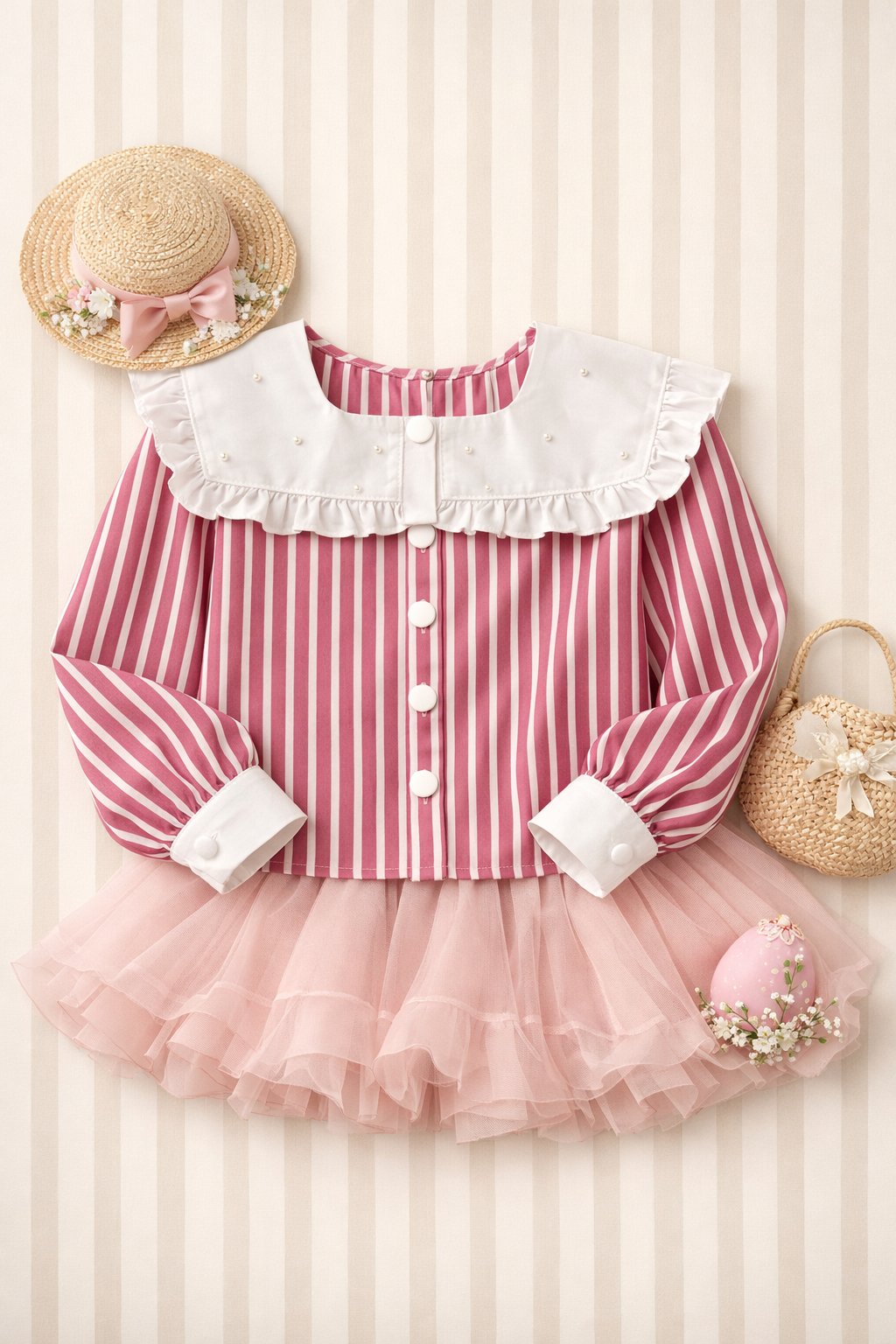 Set cămăși mama-fiica “Rose Charm “
