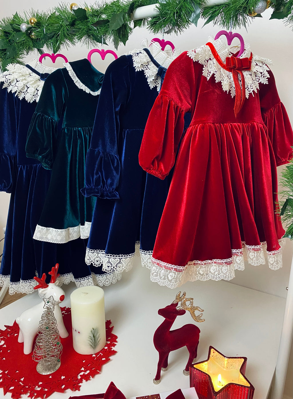 Rochița „Vintage Velvet”