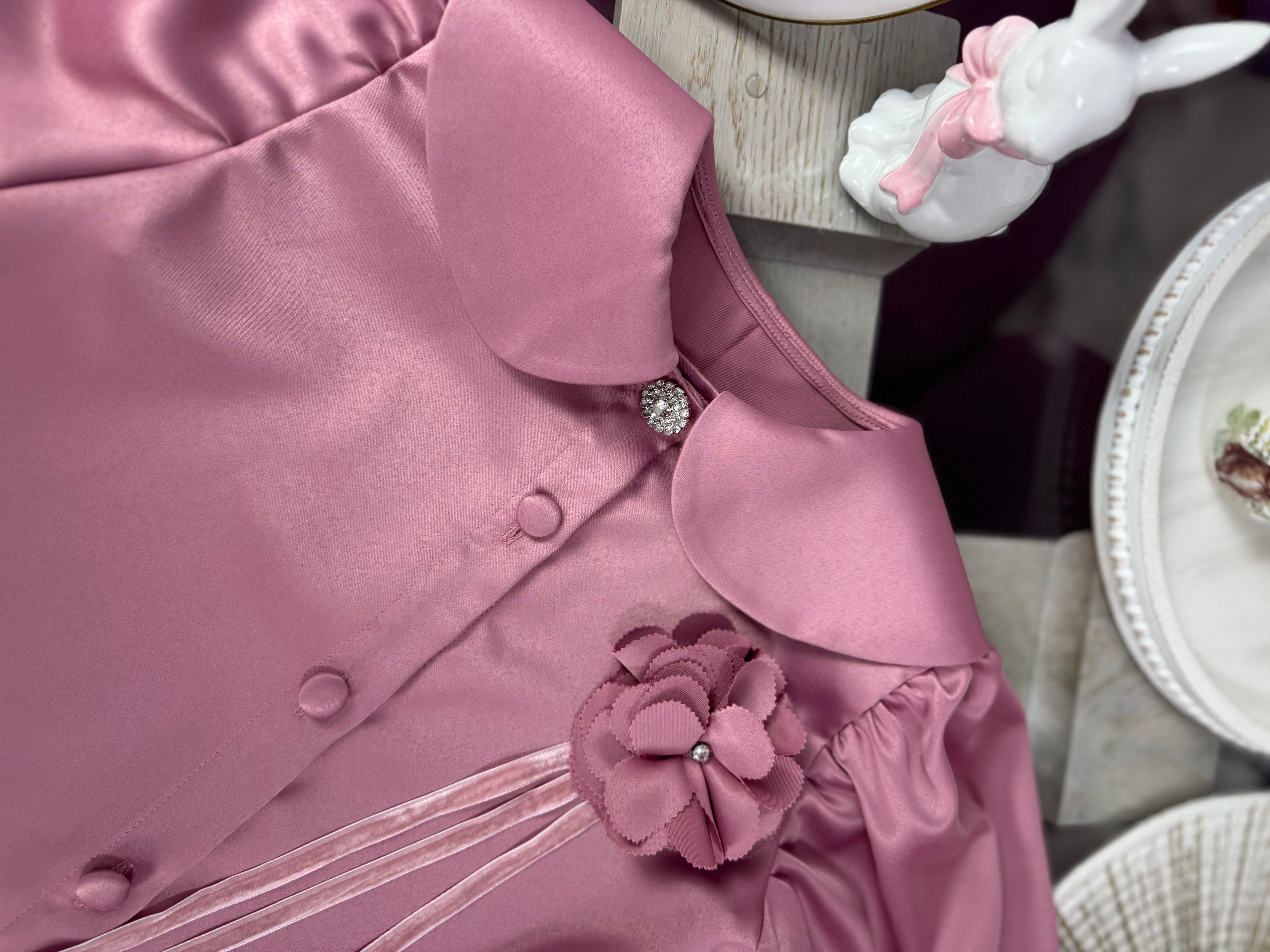 Camasa satinata “Rose Elegance”