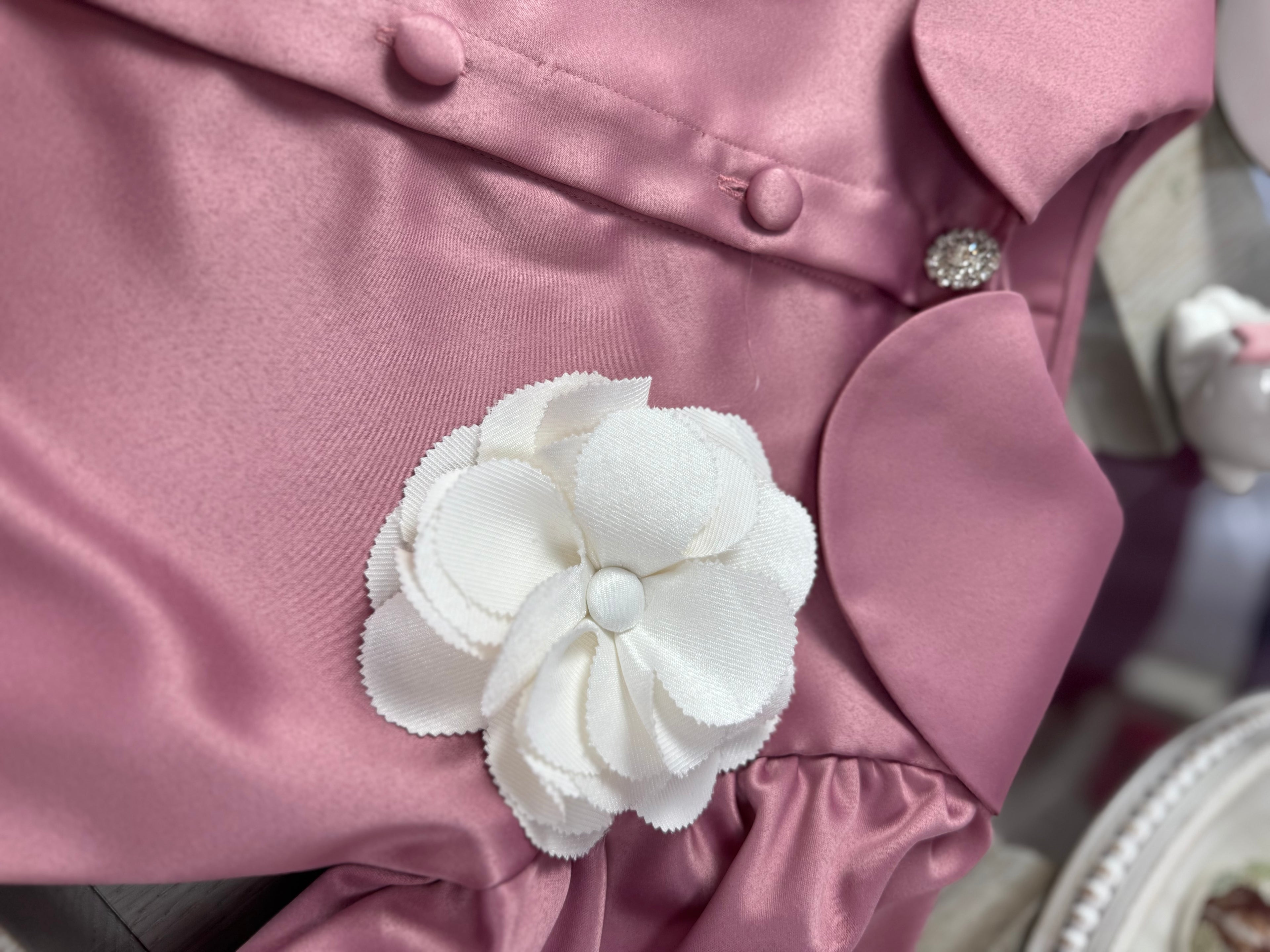 Camasa satinata “Rose Elegance”