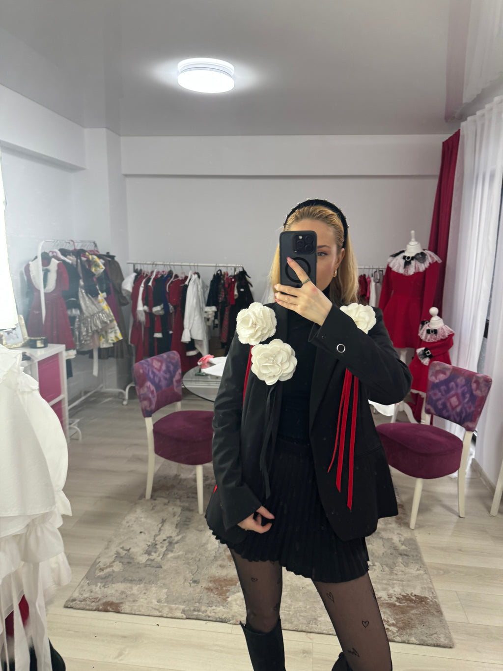 Accesoriu floare tip brosa