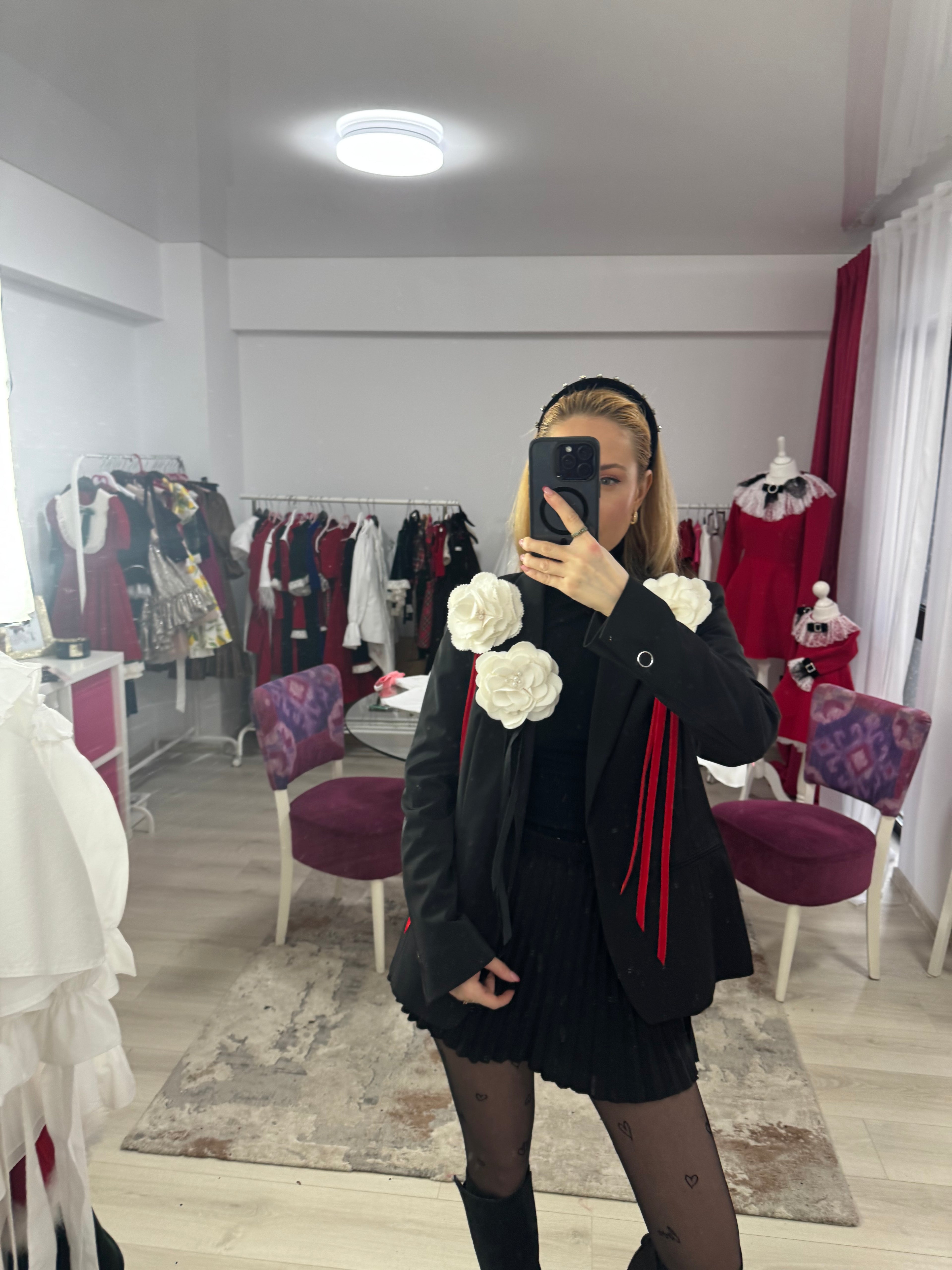 Accesoriu floare tip brosa