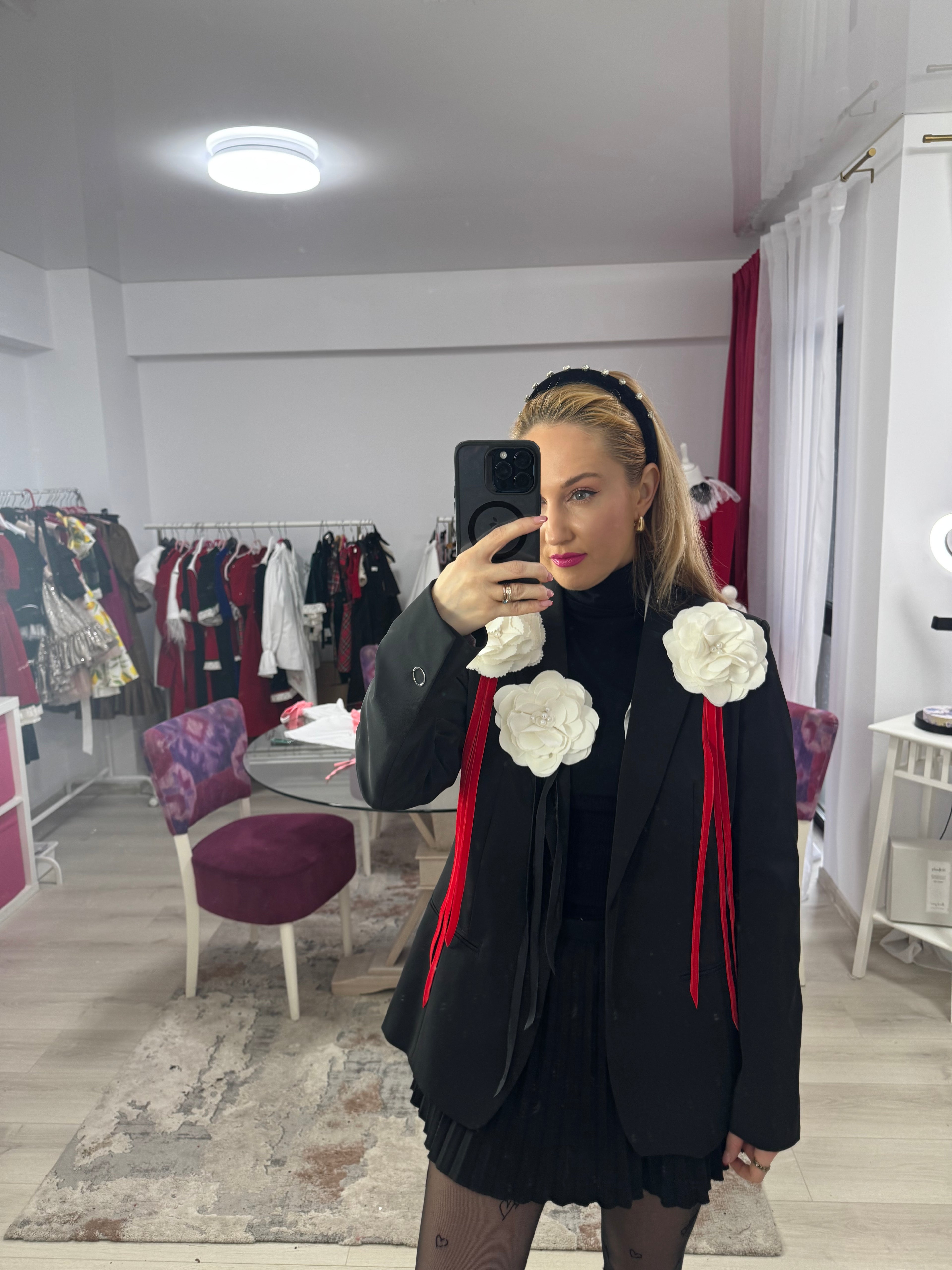 Accesoriu floare tip brosa