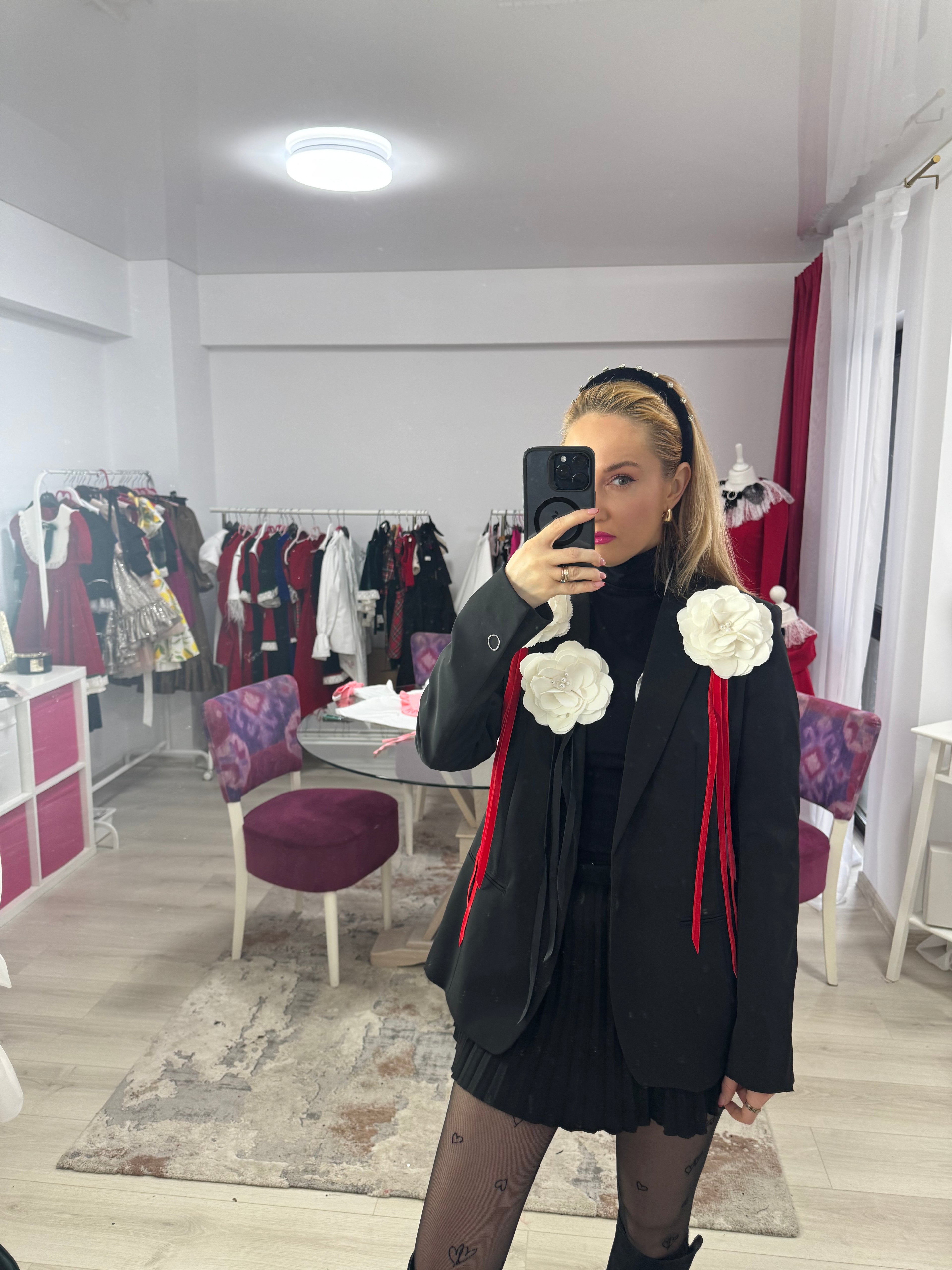 Accesoriu floare tip brosa