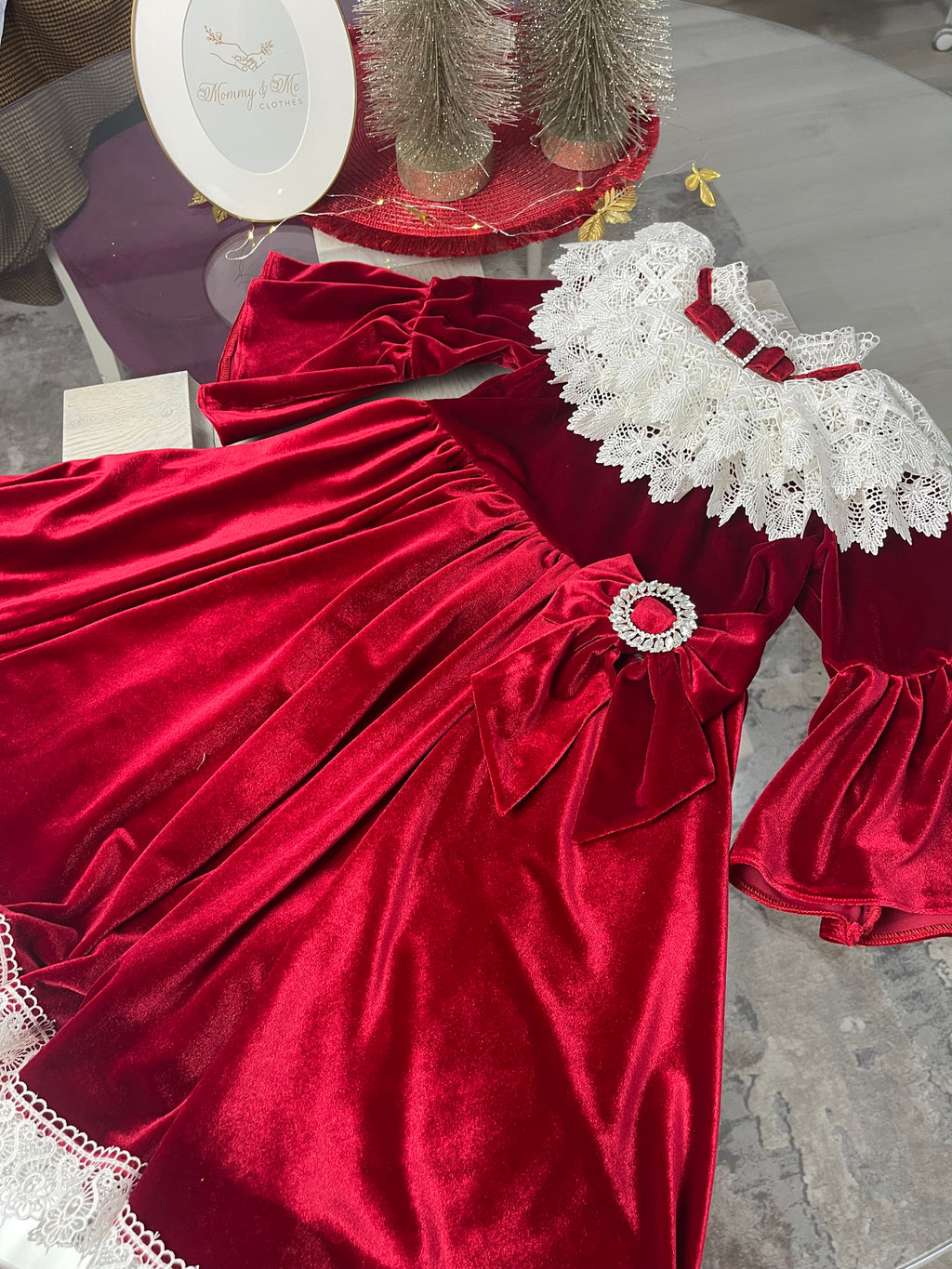 Rochița „Vintage Velvet”