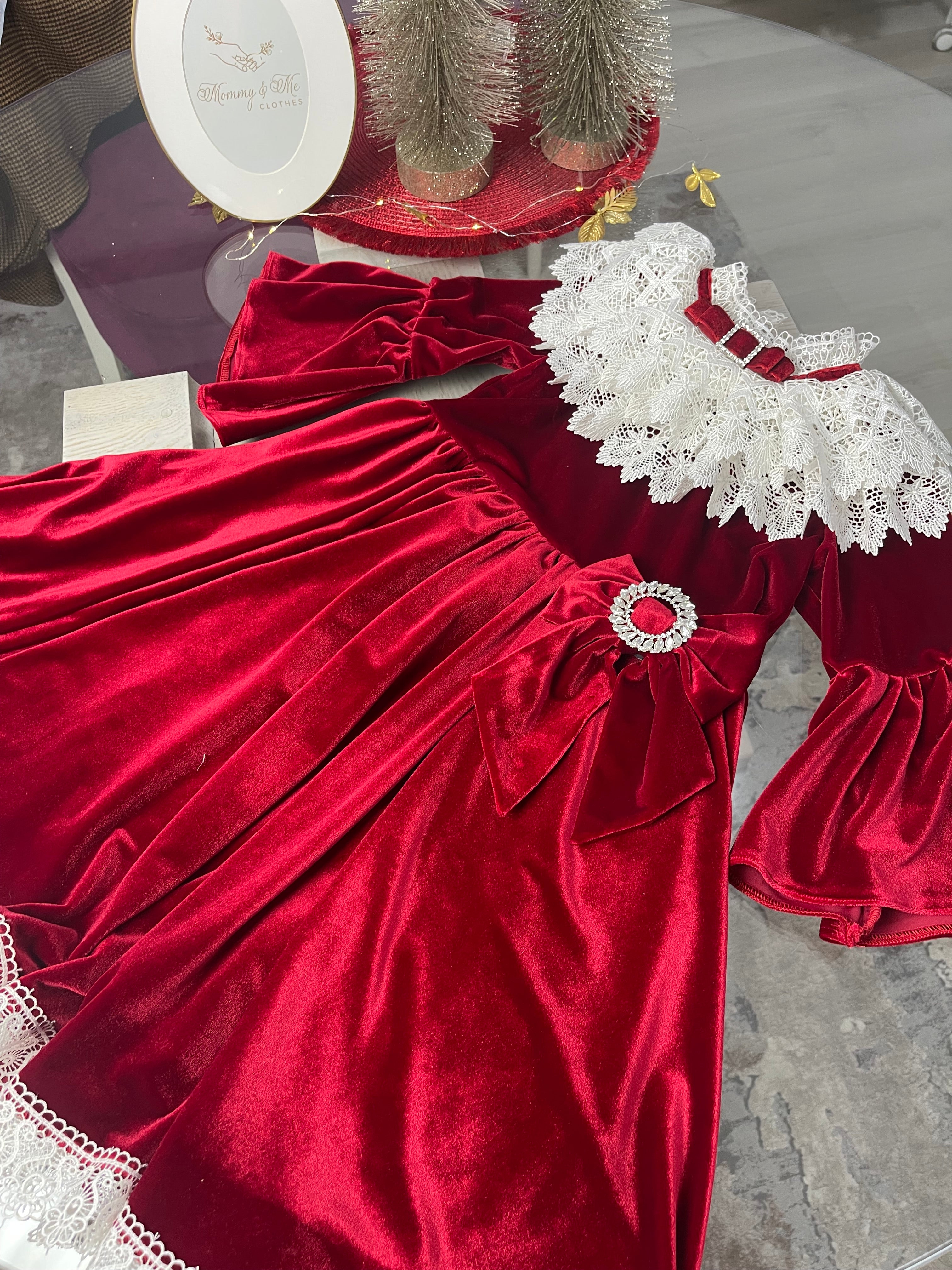 Rochița „Vintage Velvet”