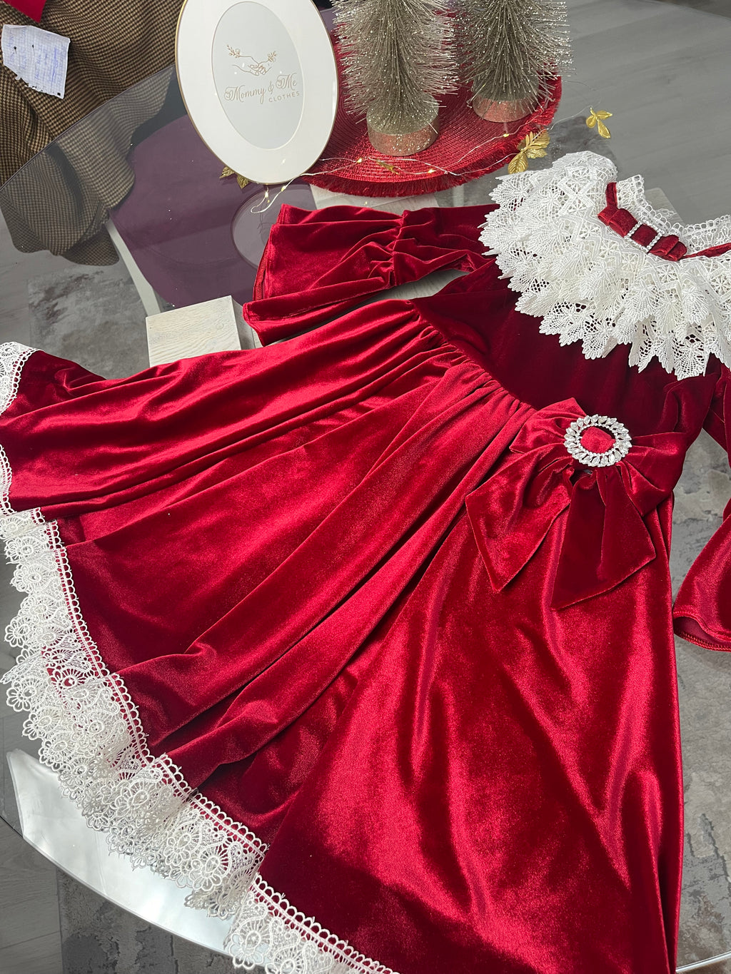Rochița „Vintage Velvet”