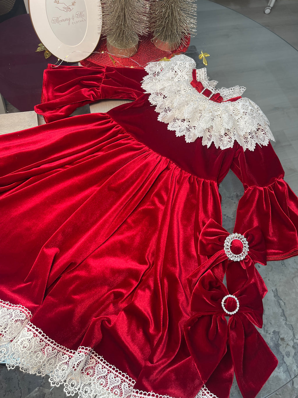 Rochița „Vintage Velvet”