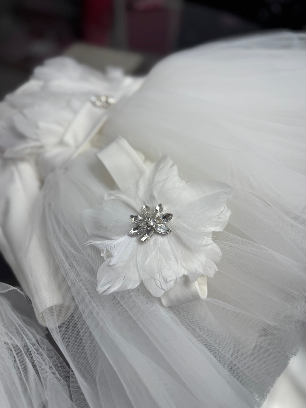 Rochiță de ocazie „White Swan”