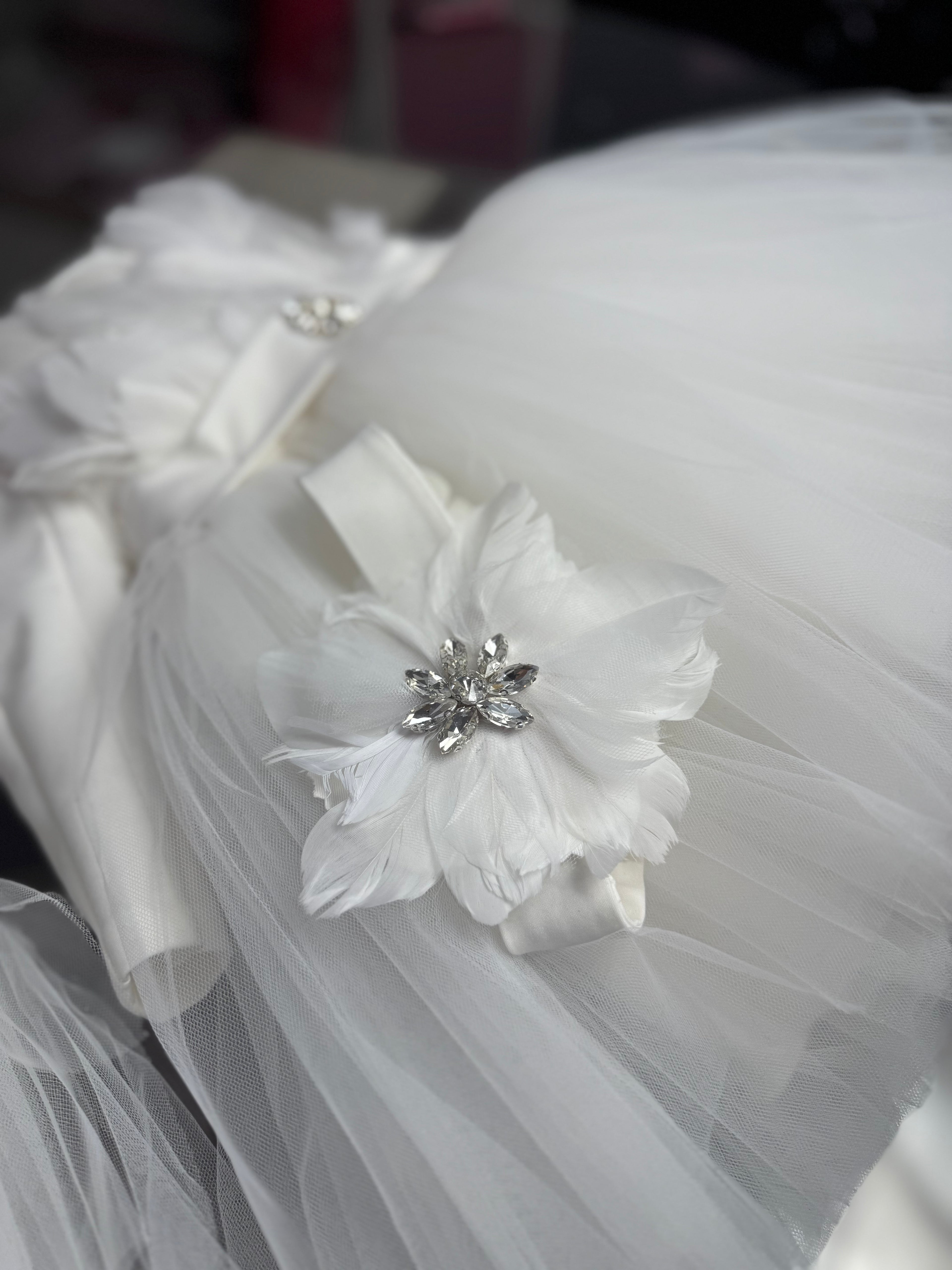 Rochiță de ocazie „White Swan”