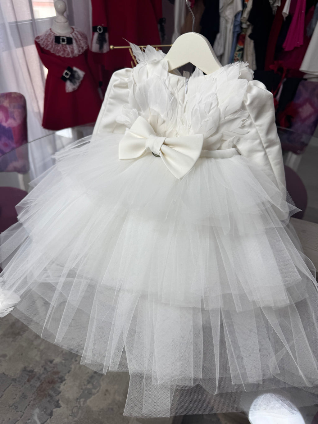 Rochiță de ocazie „White Swan”