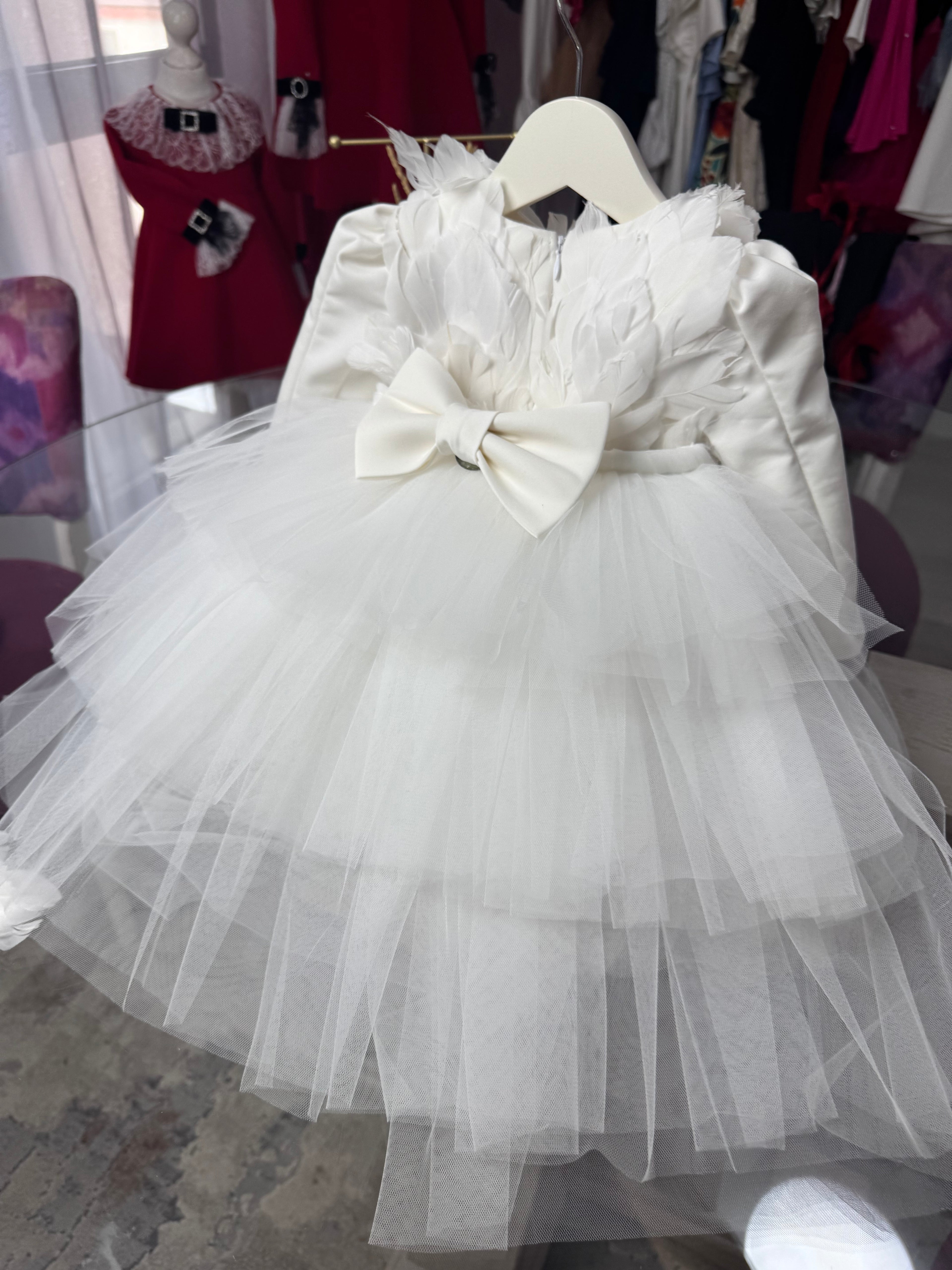 Rochiță de ocazie „White Swan”