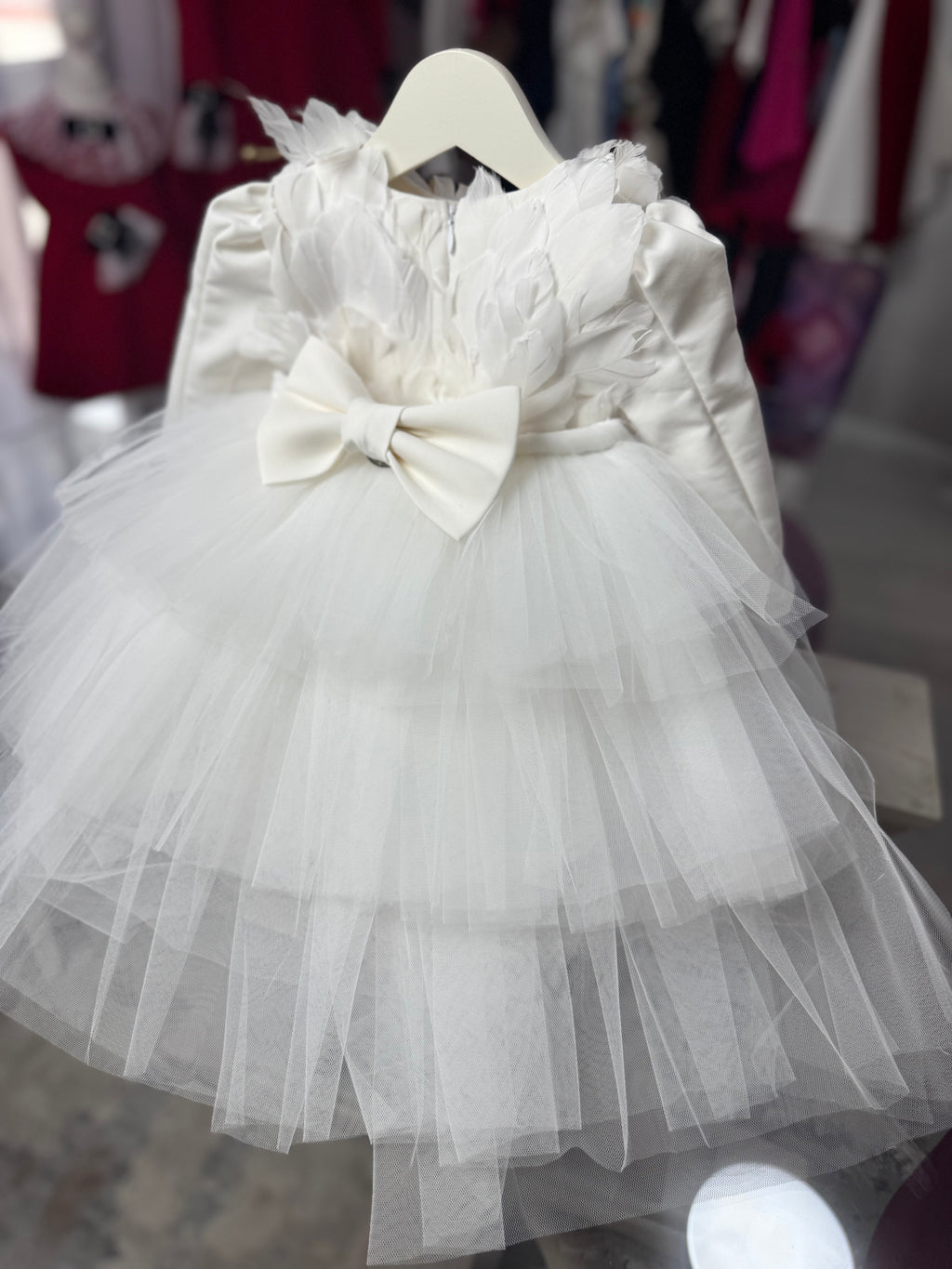 Rochiță de ocazie „White Swan”