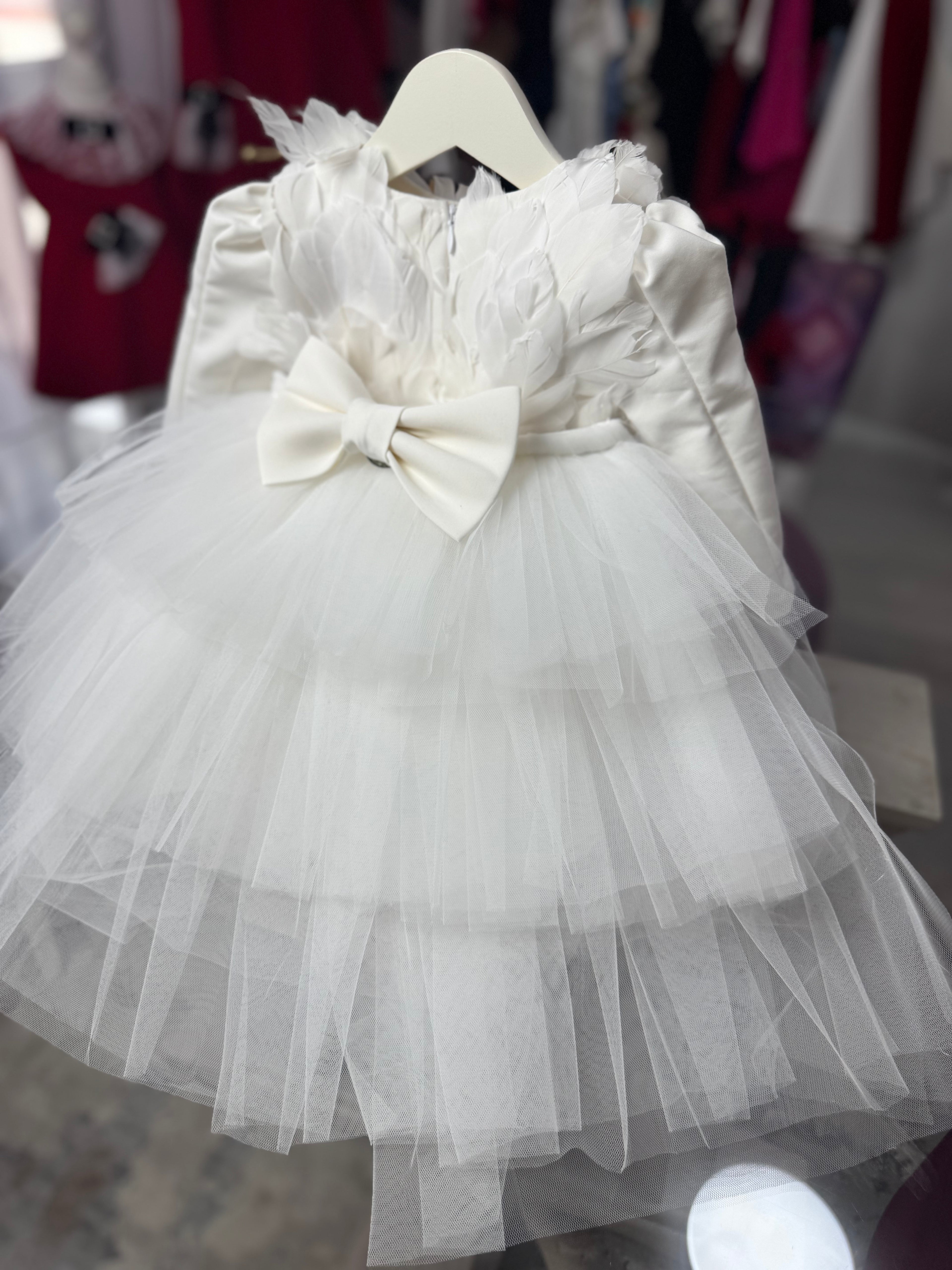 Rochiță de ocazie „White Swan”