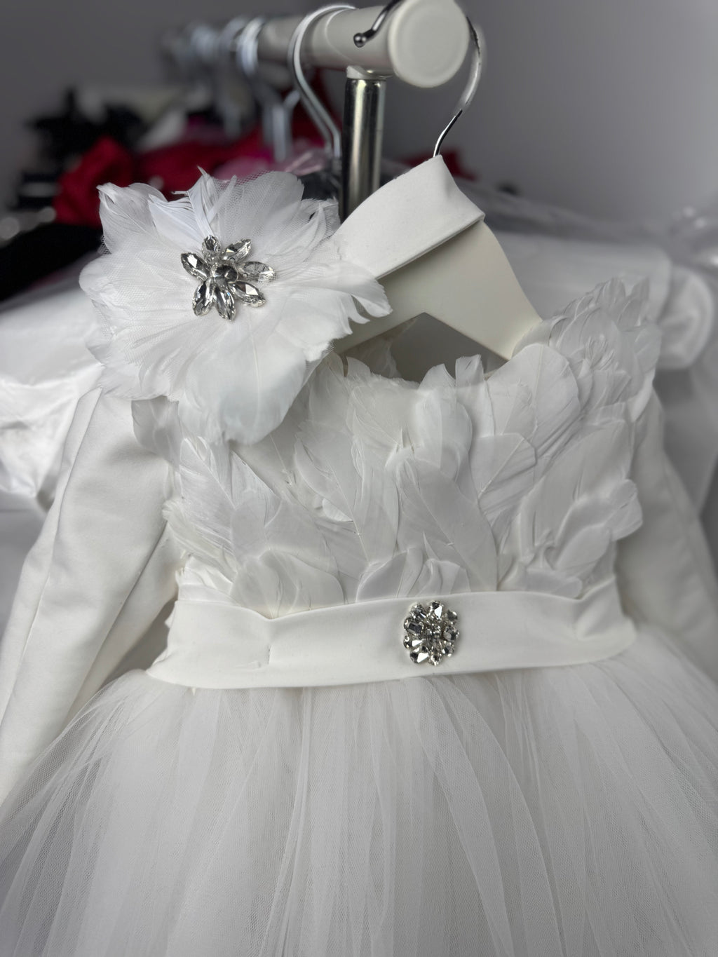 Rochiță de ocazie „White Swan”