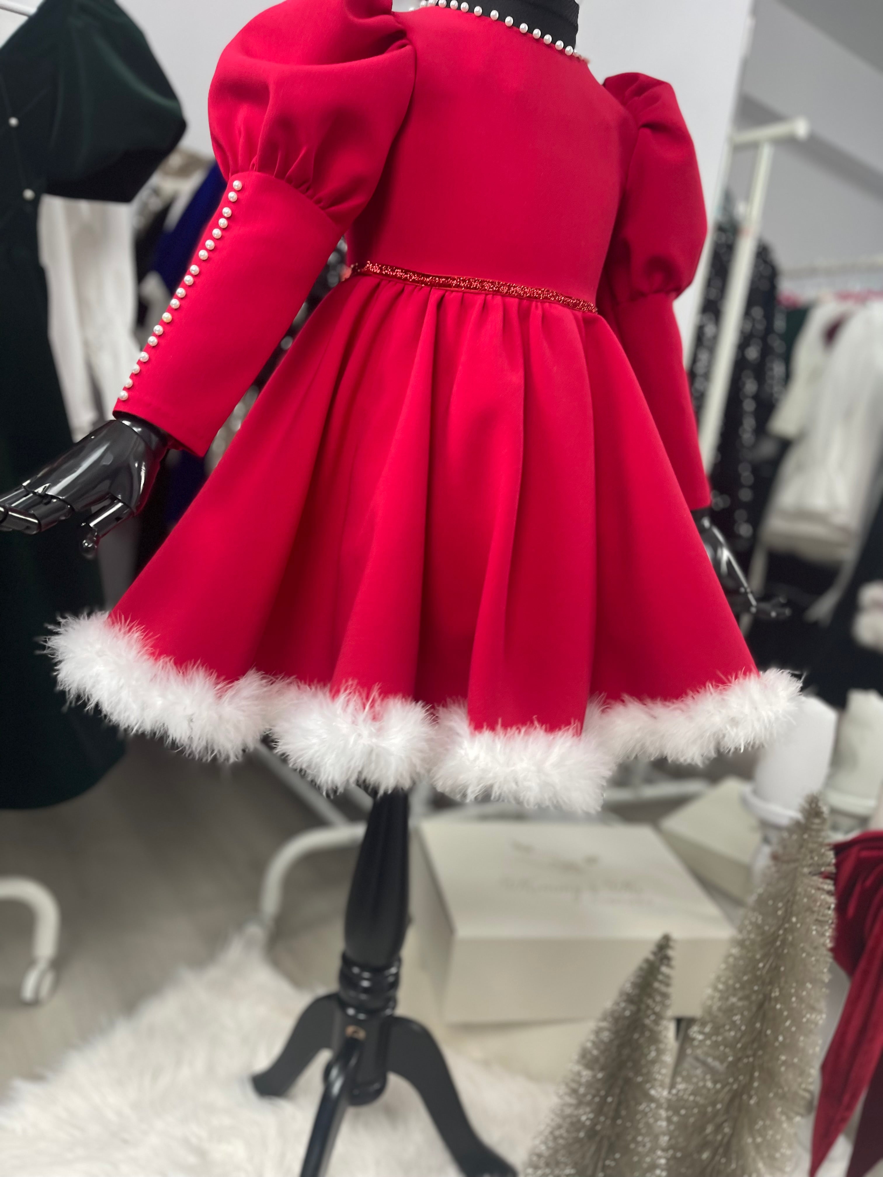 Rochita “Little Christmas Star Dress “