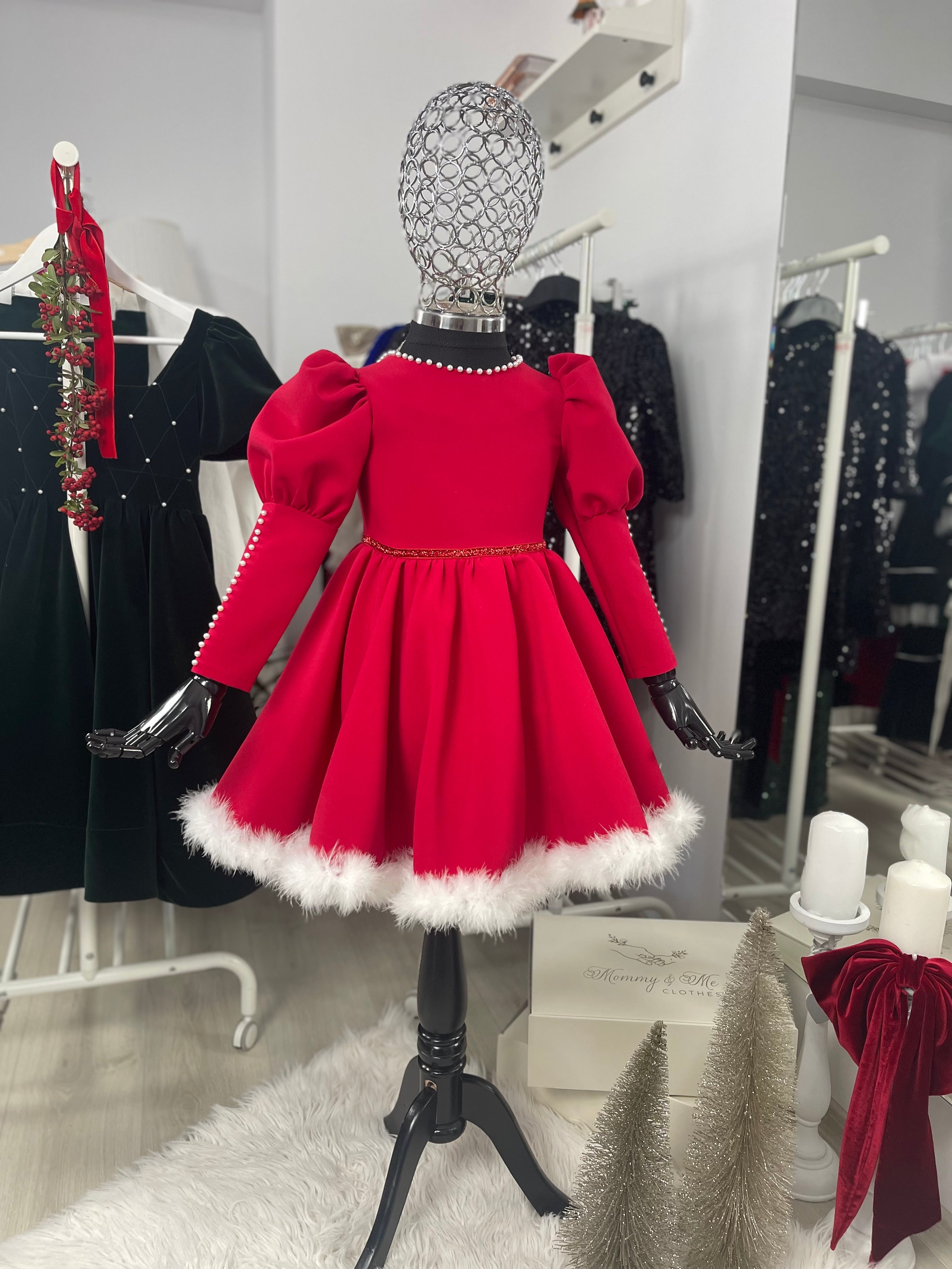 Rochita “Little Christmas Star Dress “