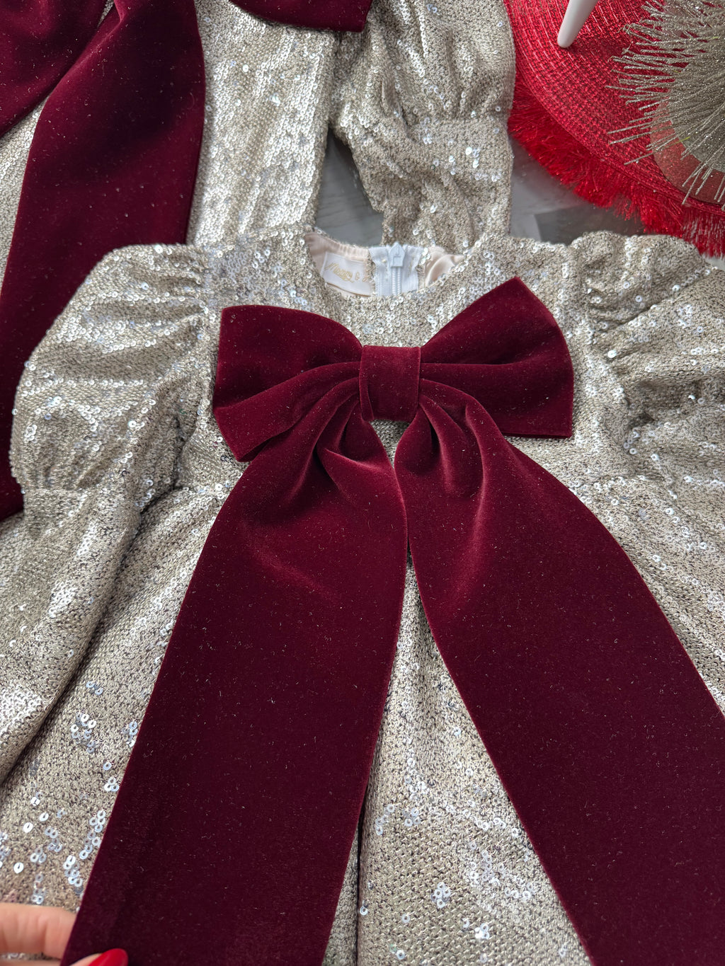 Set rochițe mama-fiica din paiete