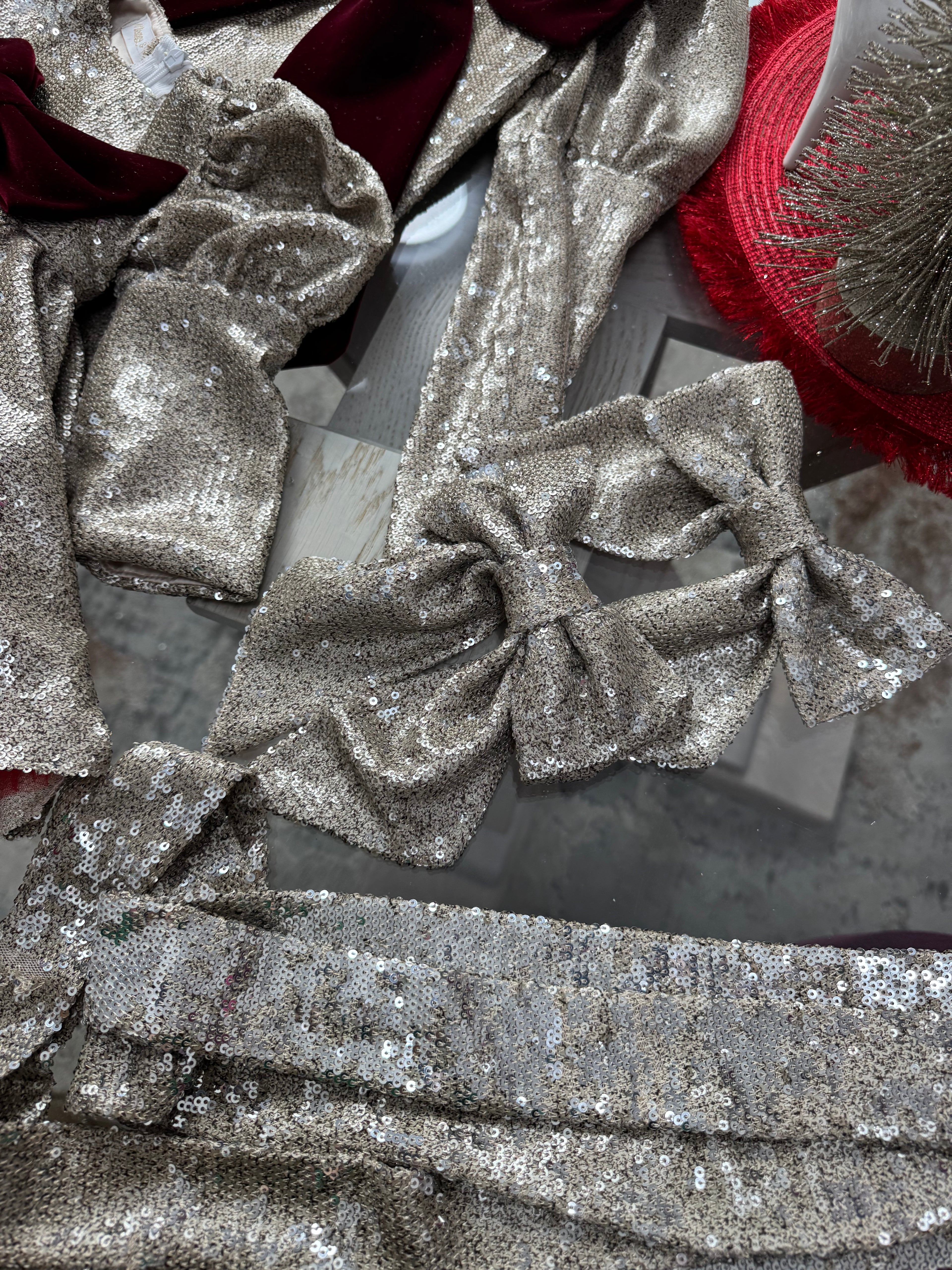 Set rochițe mama-fiica din paiete