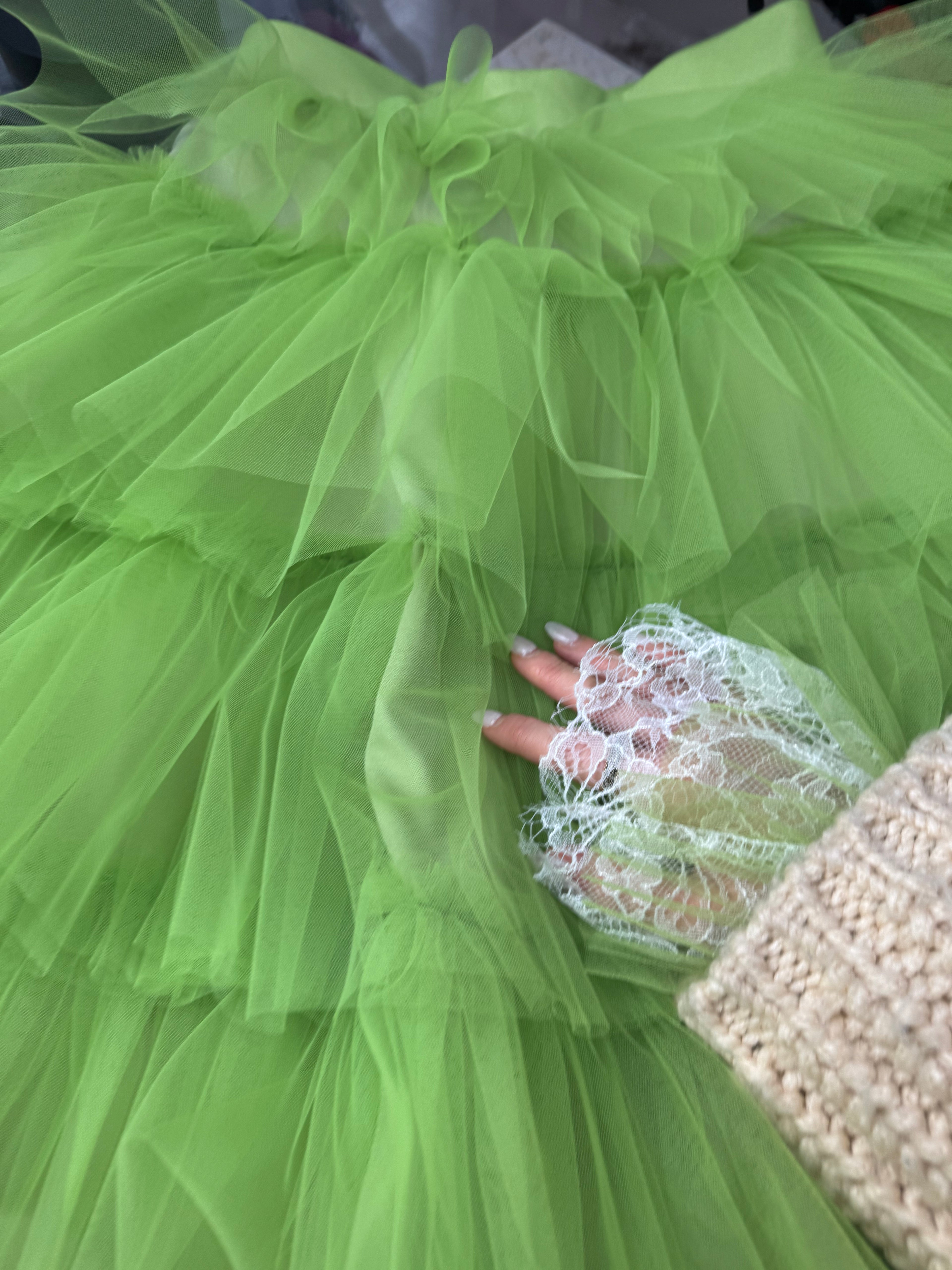 Manșete delicate din dantela si tulle “Whisper Lace”