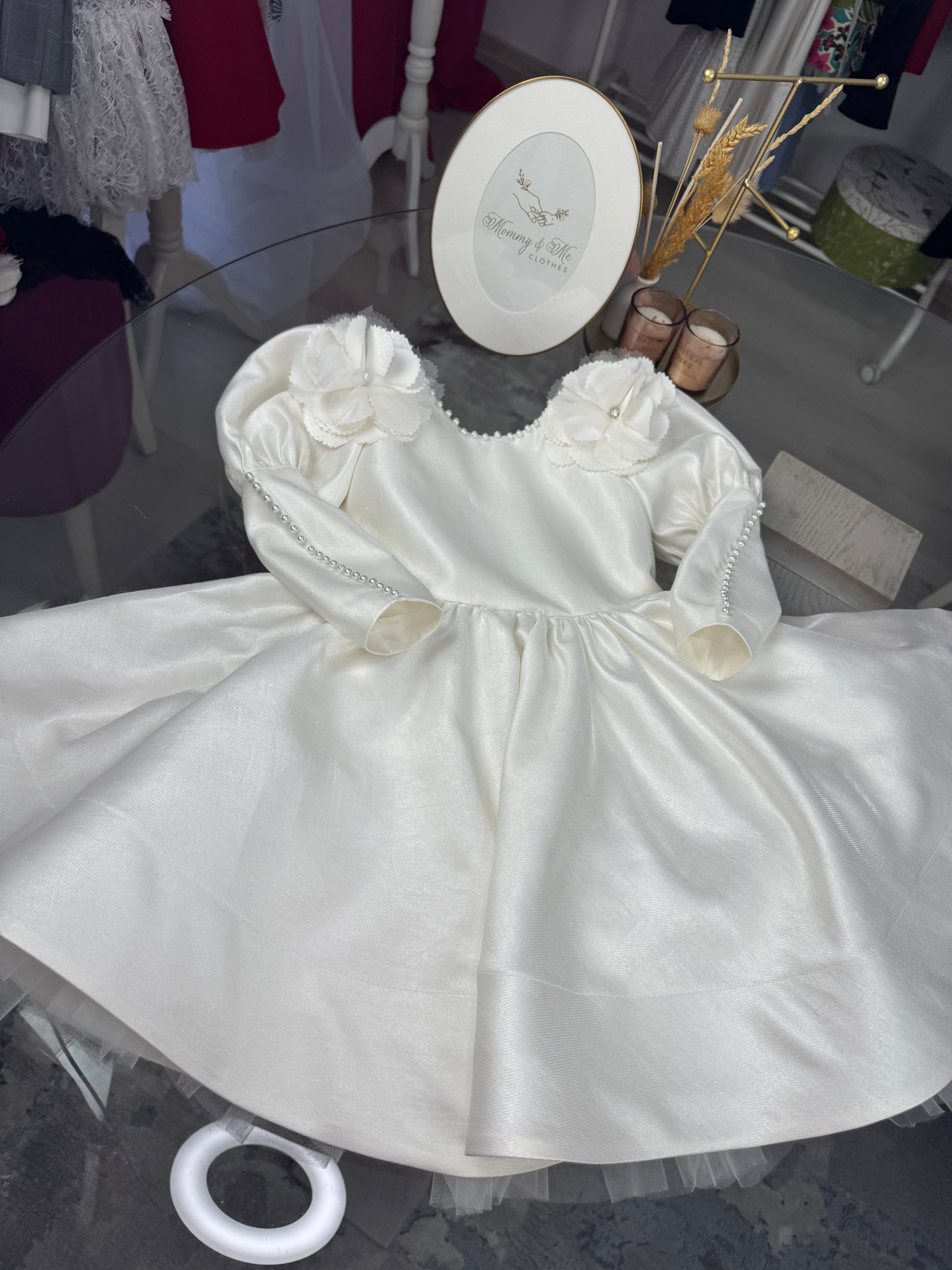 Rochița fetițe “Minelli White Pearl”