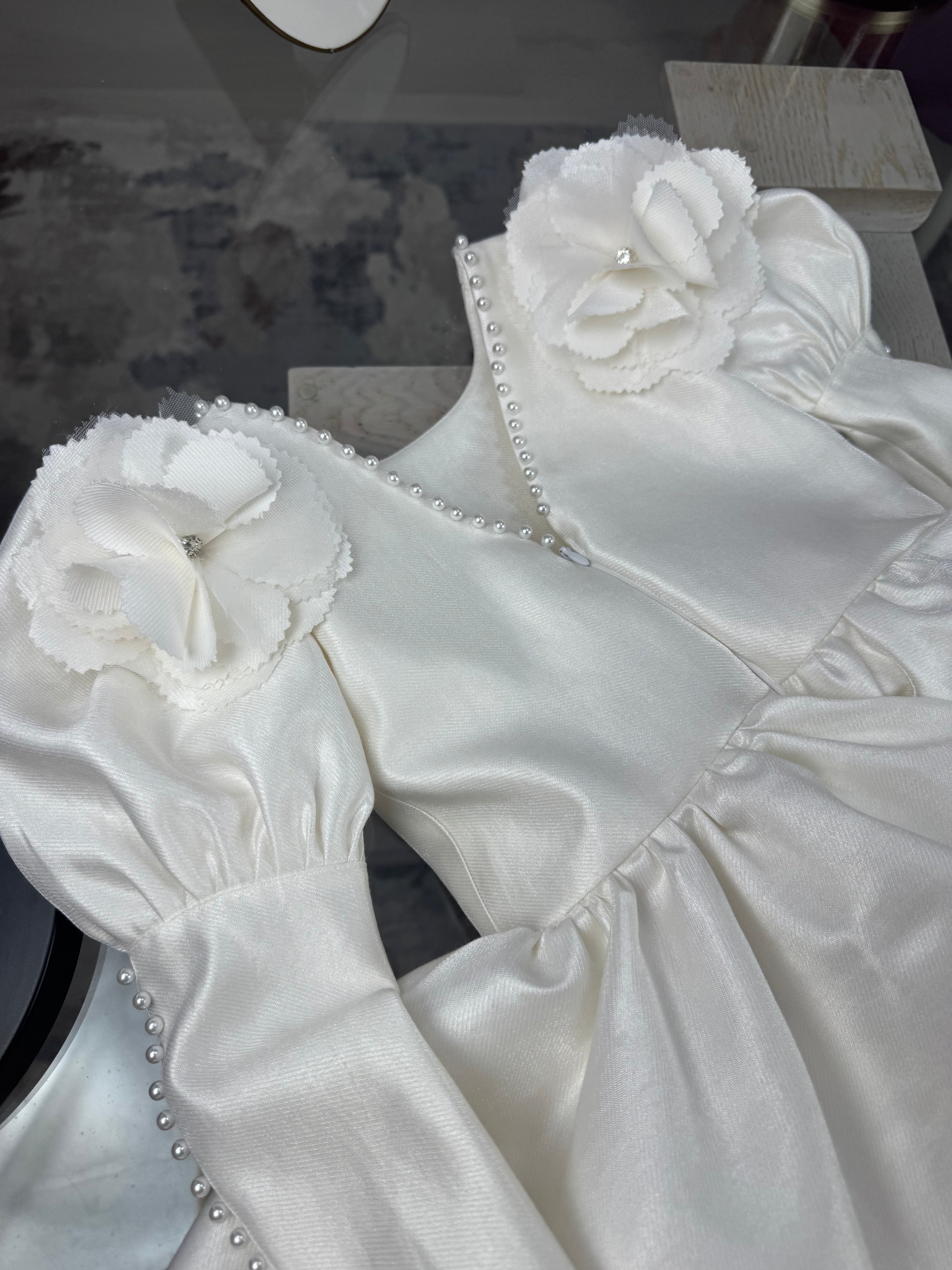 Rochița fetițe “Minelli White Pearl”