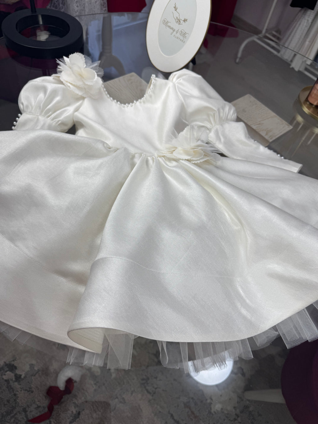 Rochița fetițe “Minelli White Pearl”
