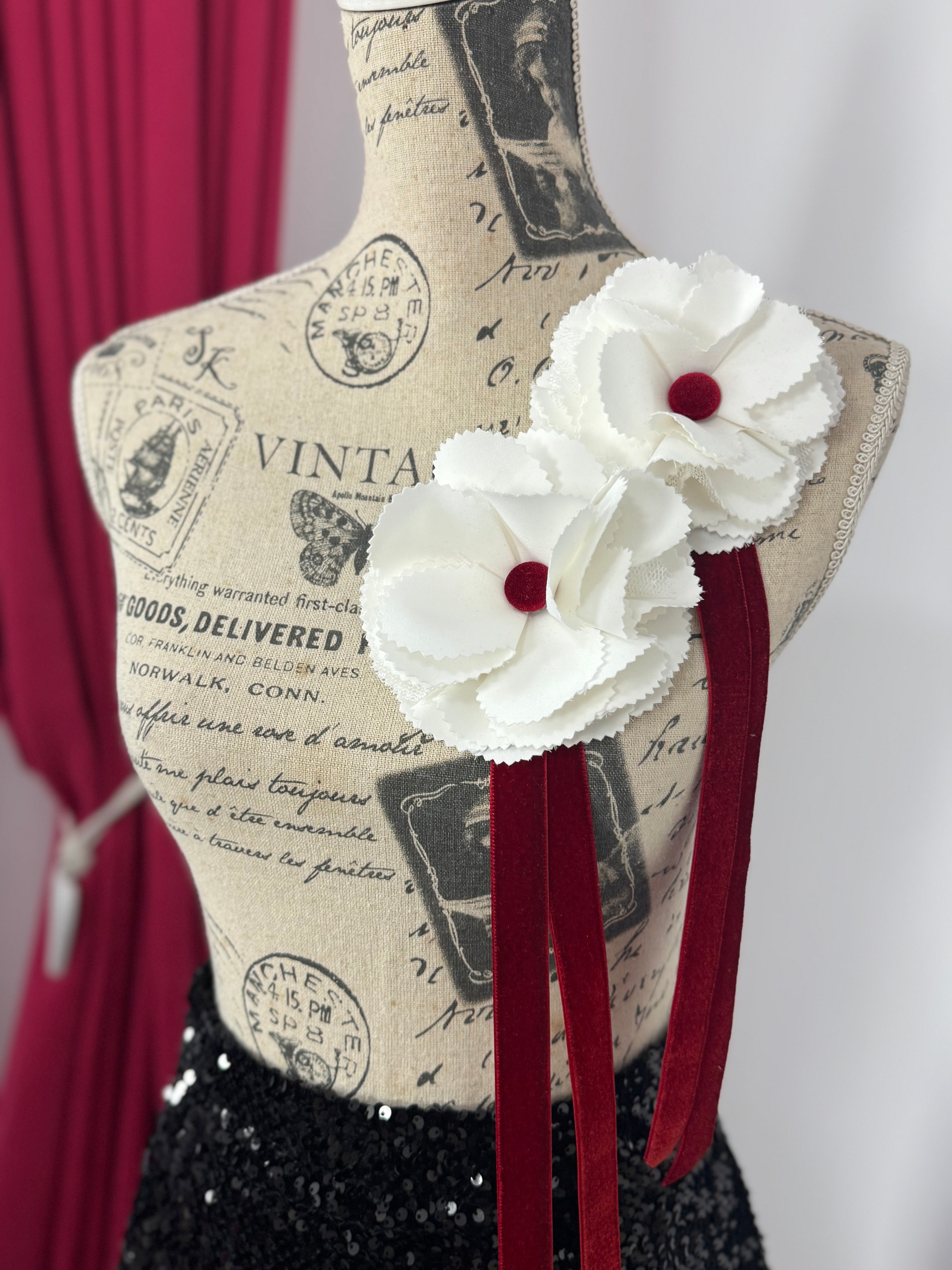 Accesoriu floare tip brosa