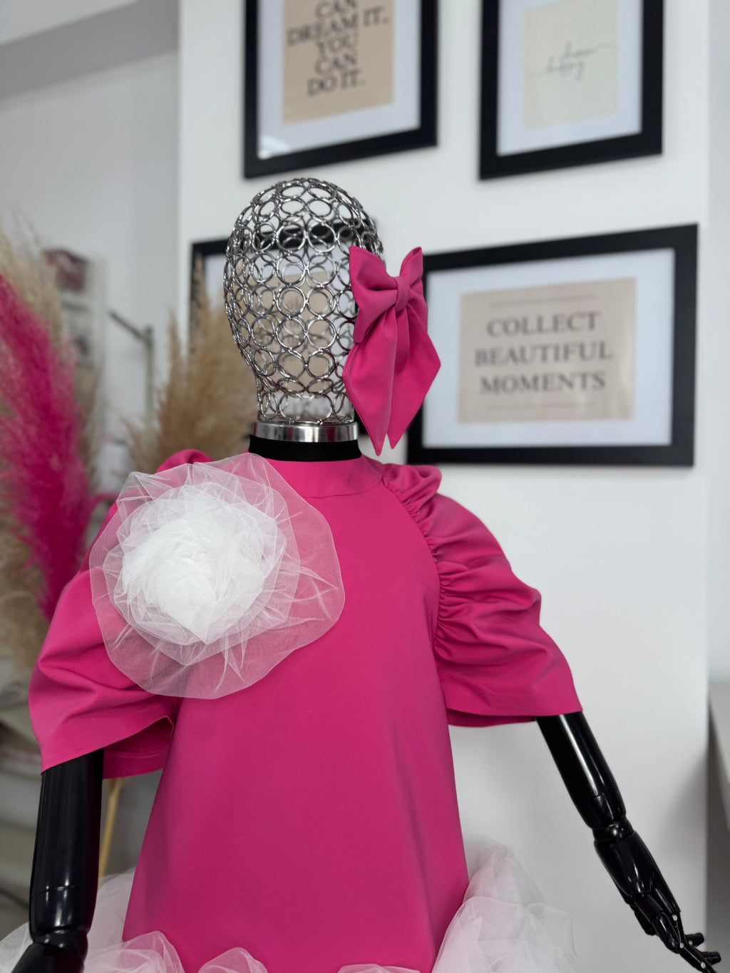 Set rochii Mama-Fiica “Rose Tulle Bloom”
