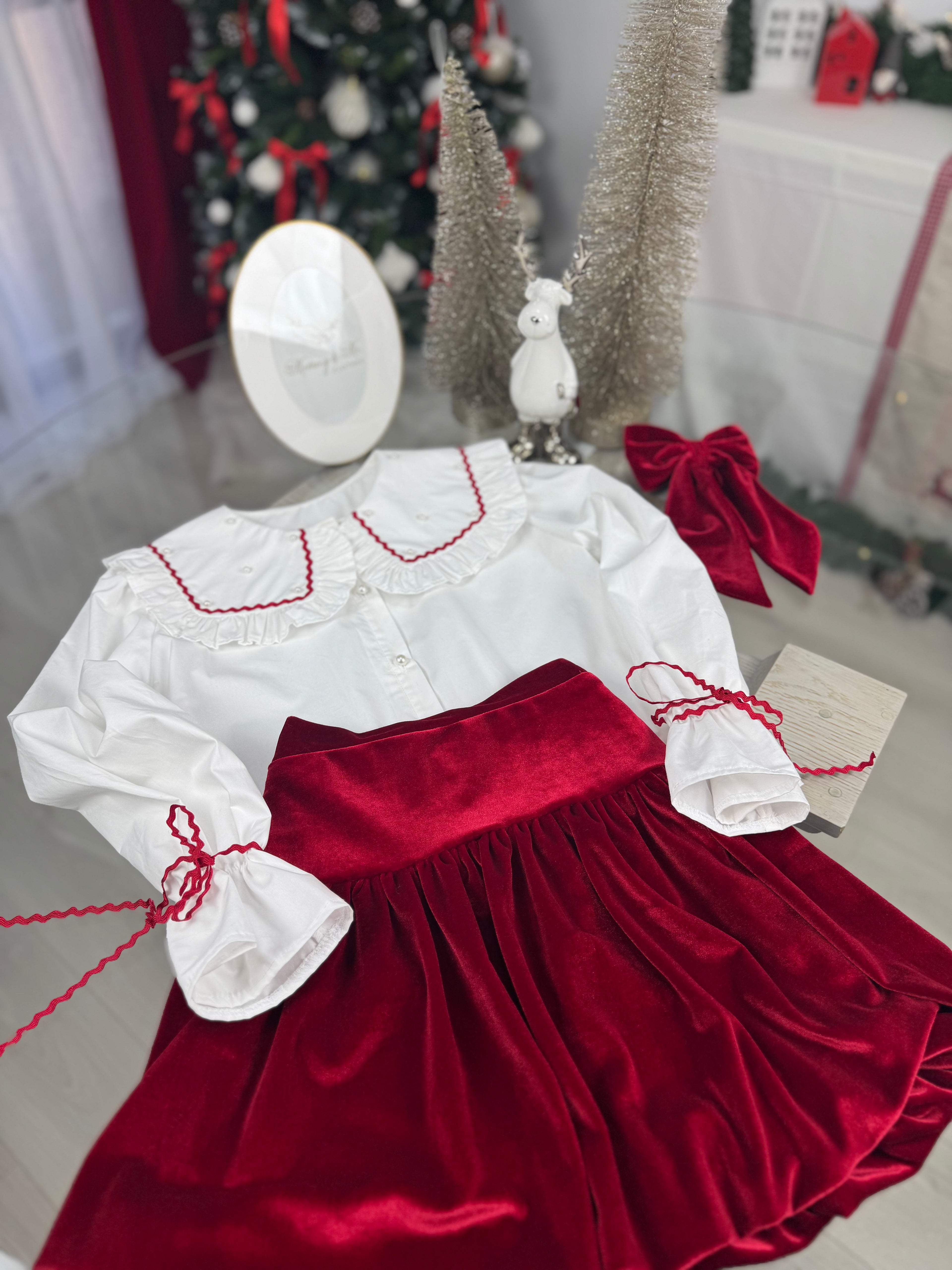 Fusta Gogosar din catifea