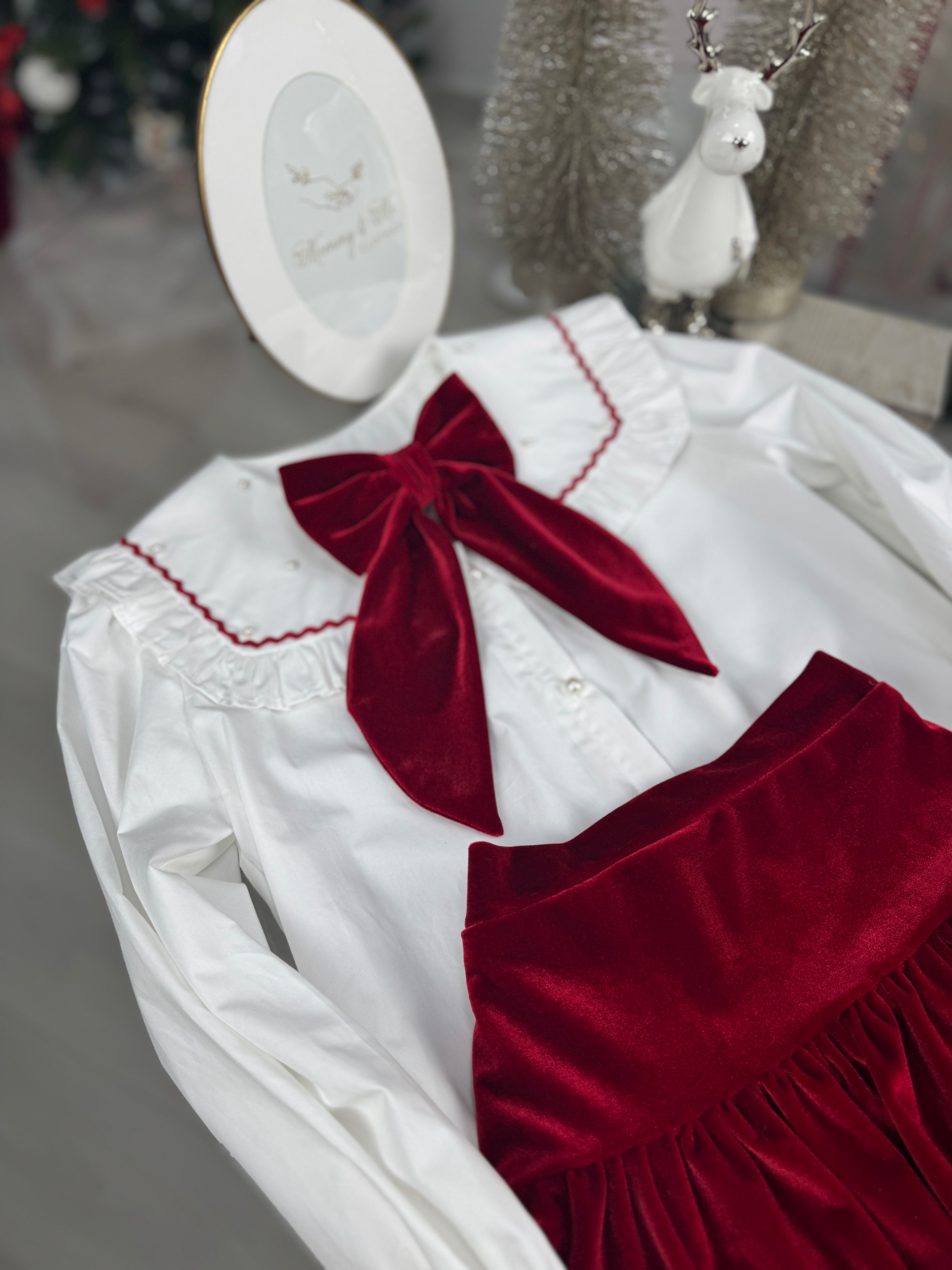 Fusta Gogosar din catifea