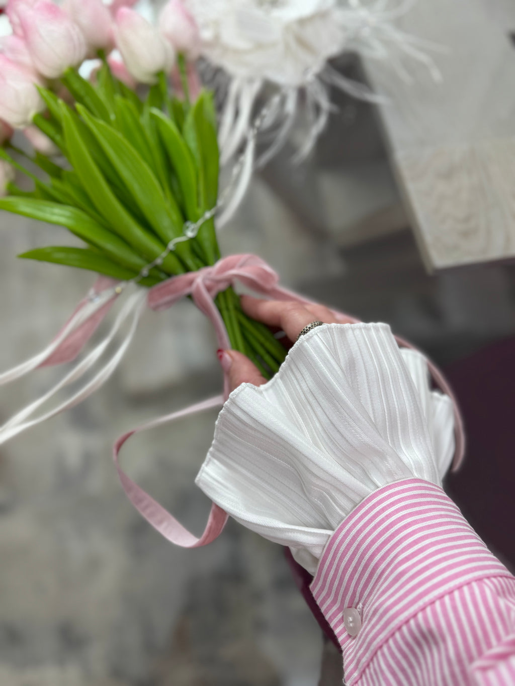 Manșete din material textil