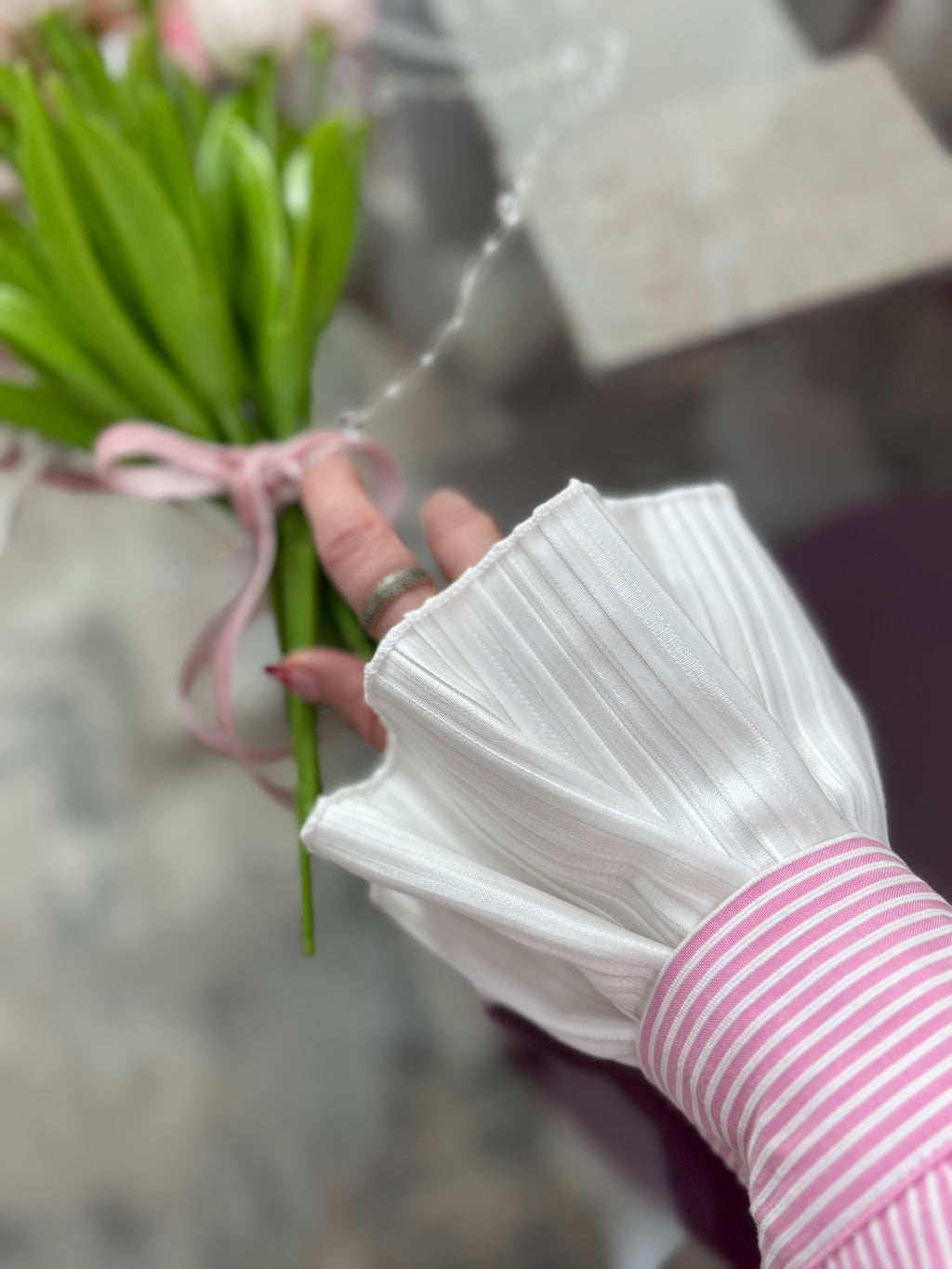 Manșete din material textil