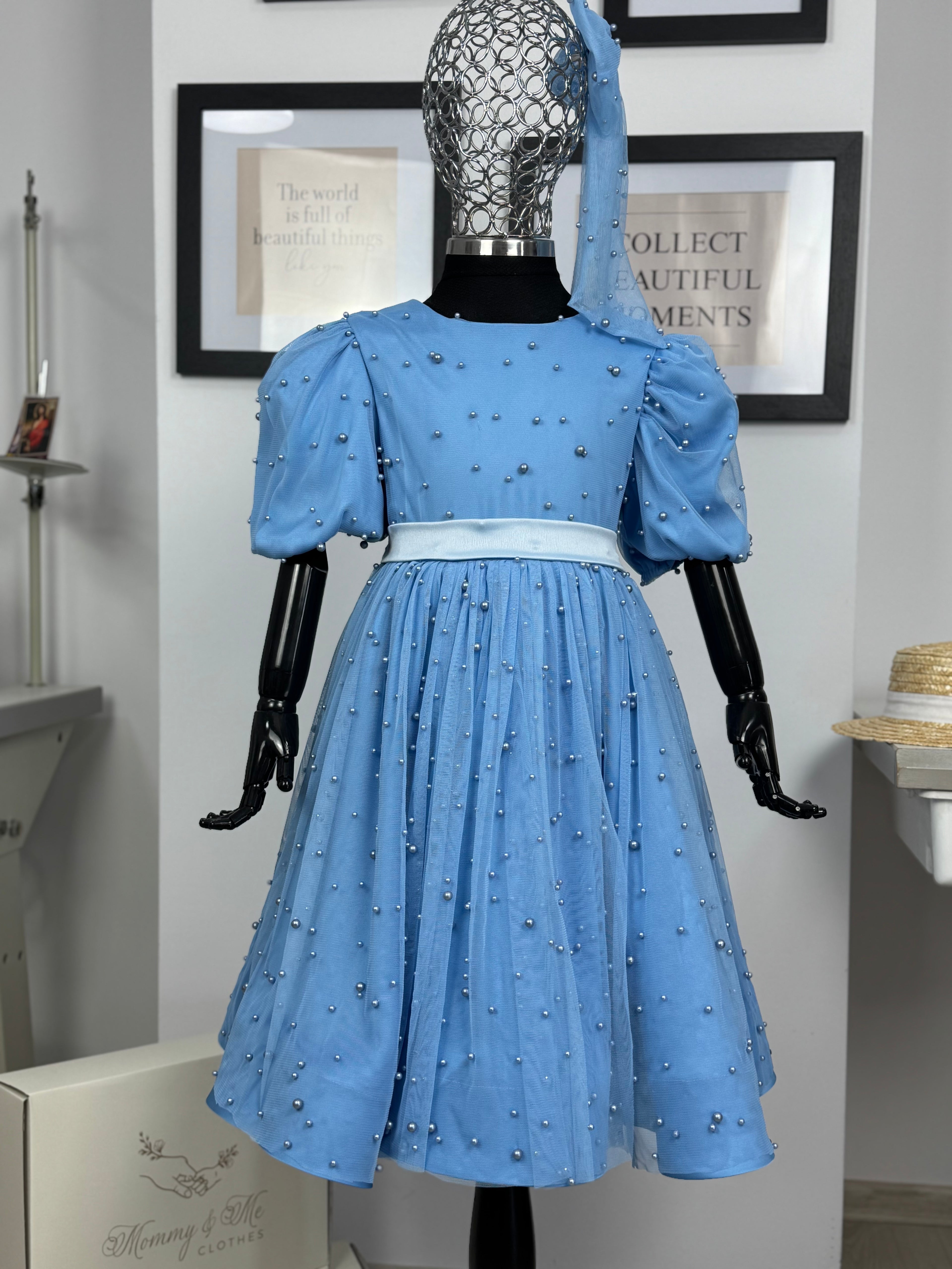Rochita fetițe “Blue Pearl Dream”