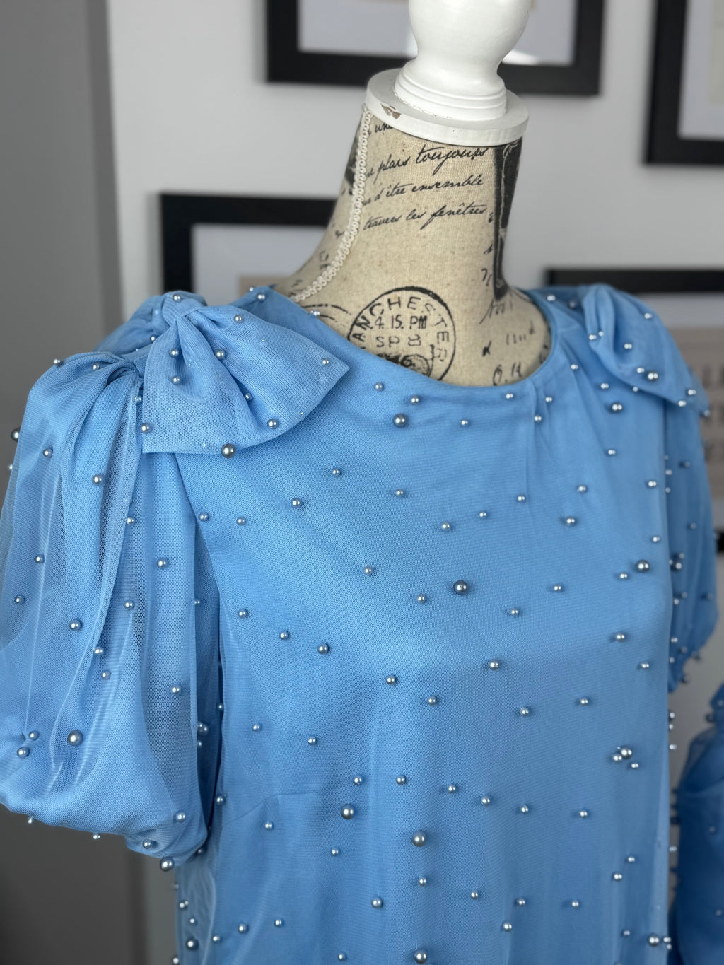 Set rochii mama-fiica “Blue Pearl Dream”