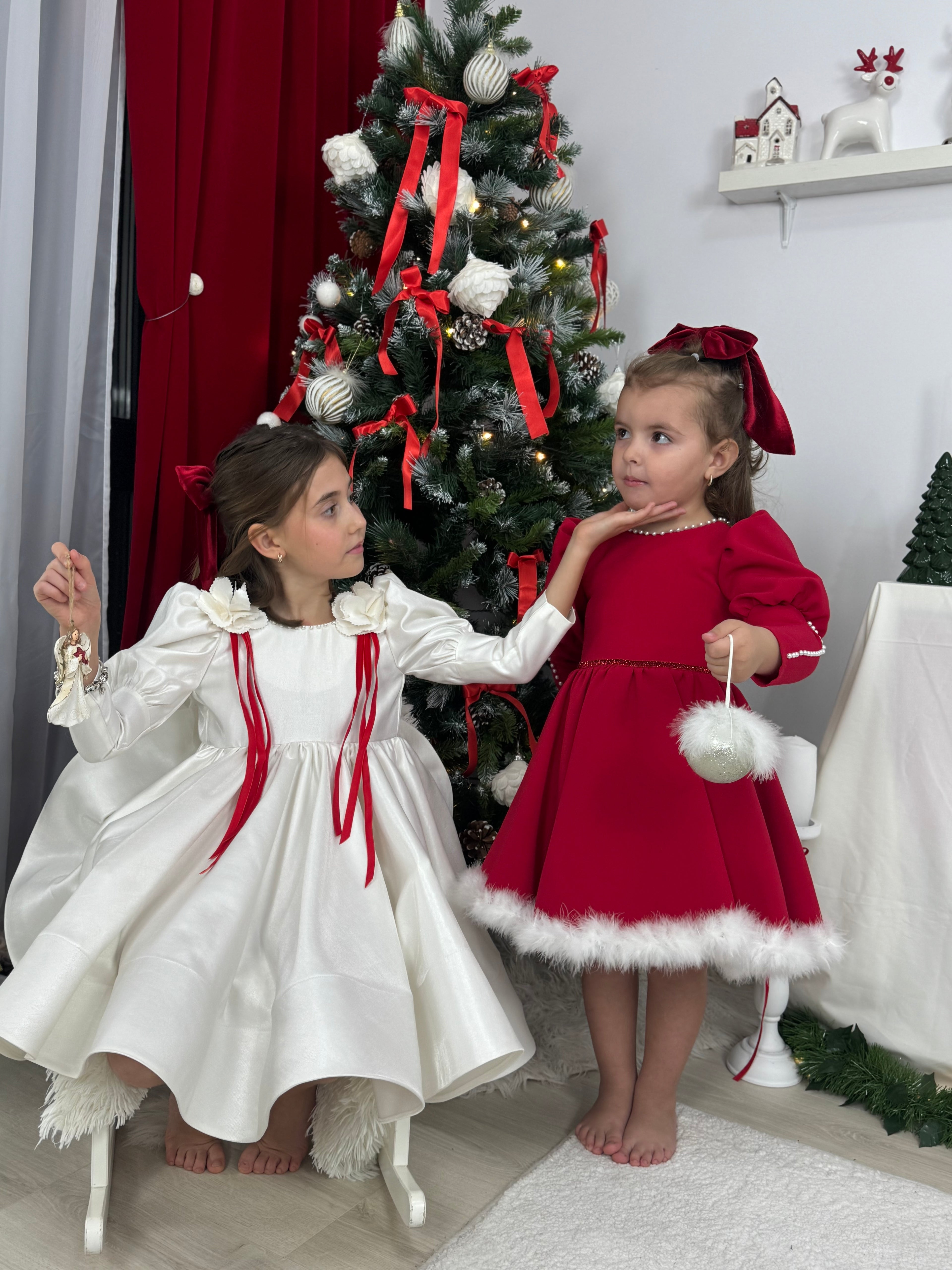 Rochita “Little Christmas Star Dress “