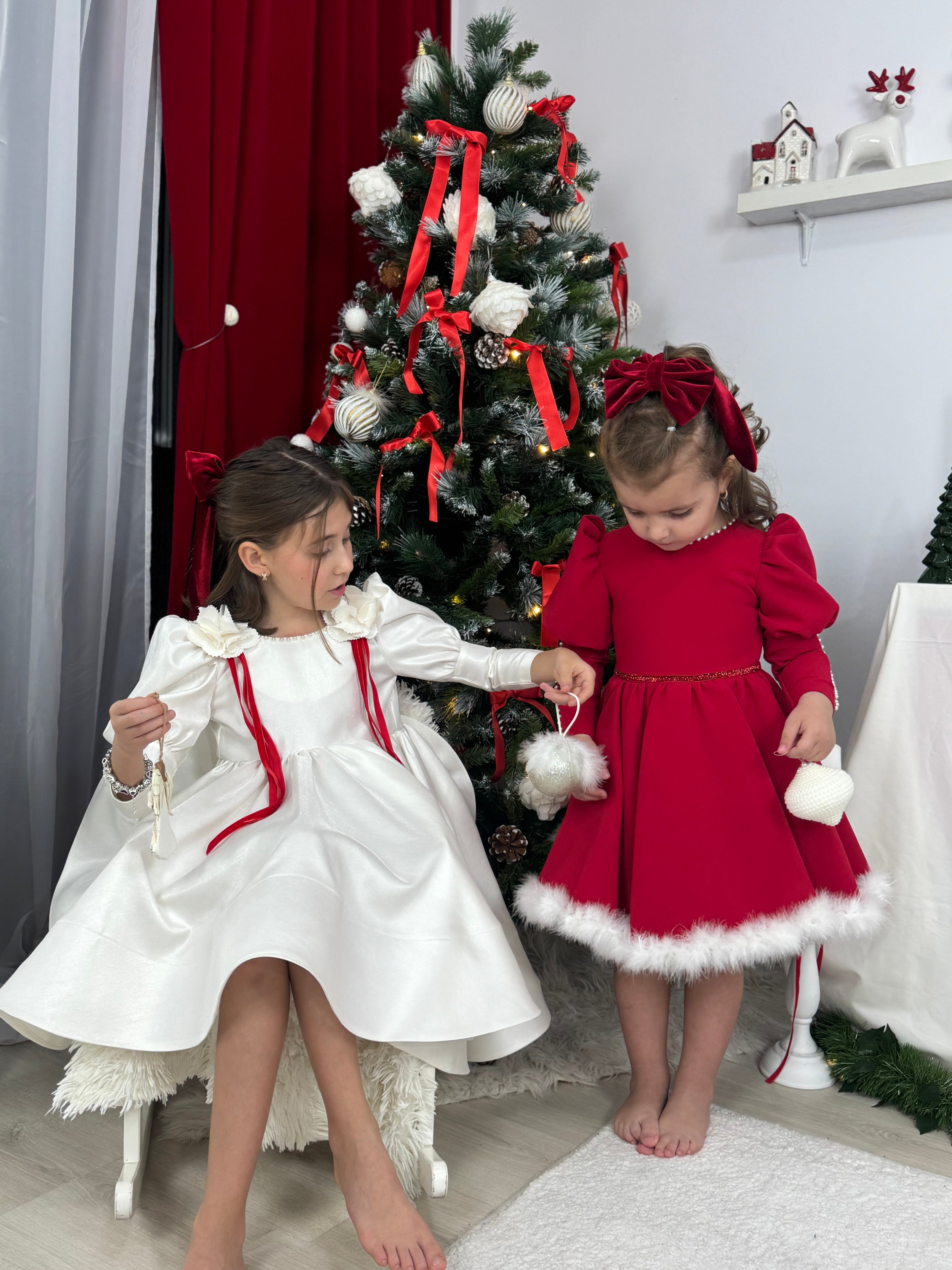 Rochita “Little Christmas Star Dress “