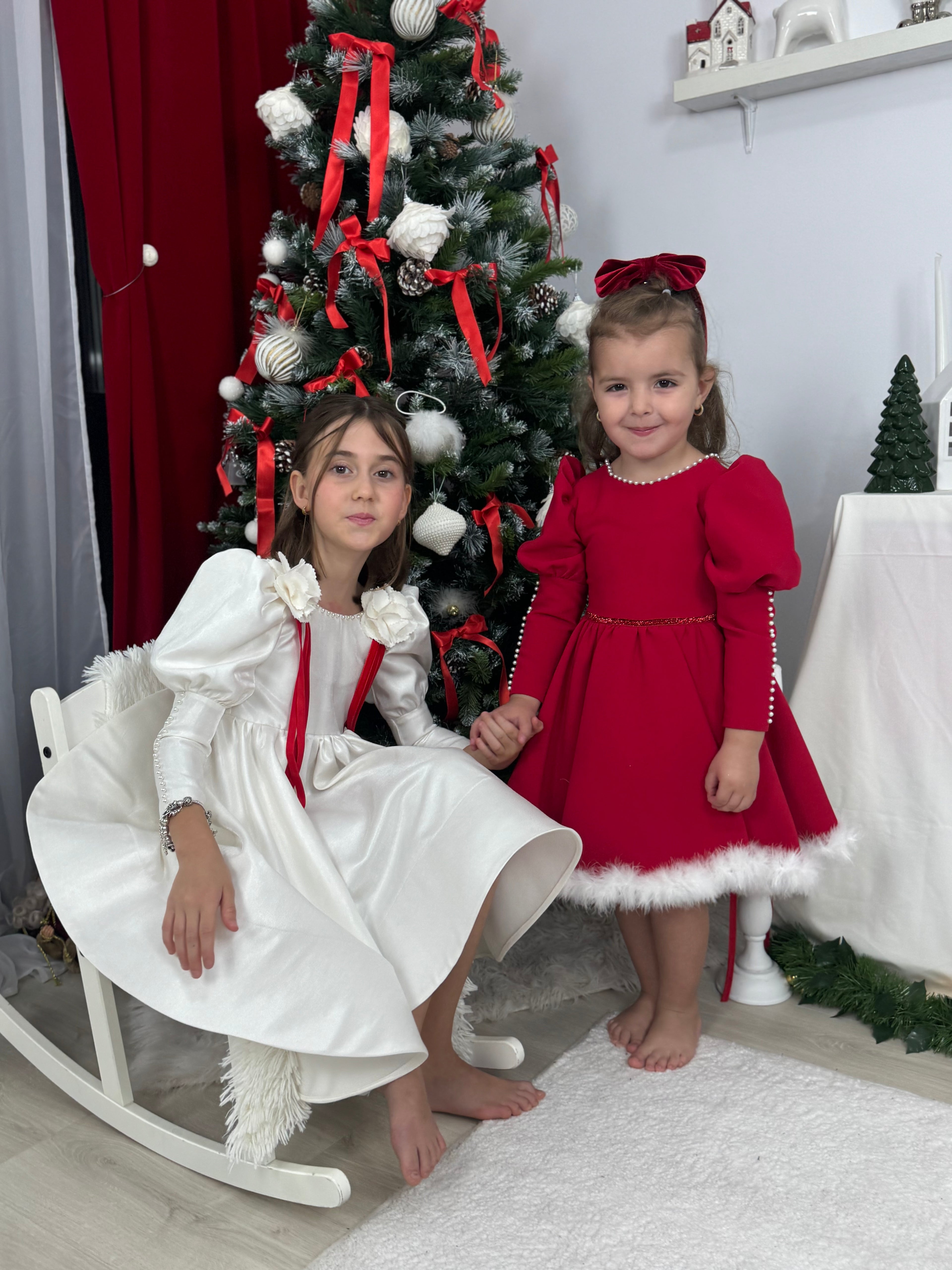 Rochita “Little Christmas Star Dress “