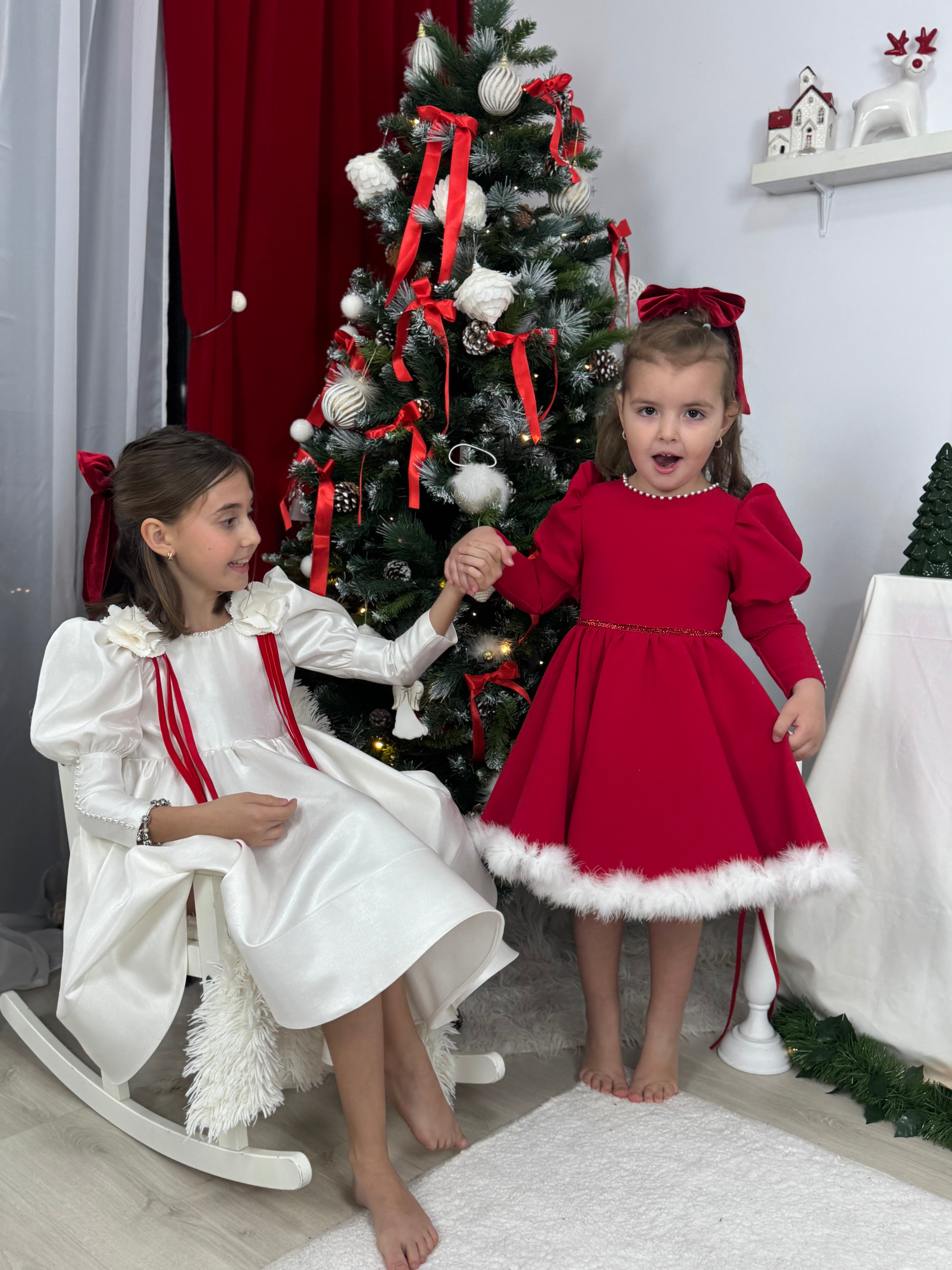 Rochita “Little Christmas Star Dress “