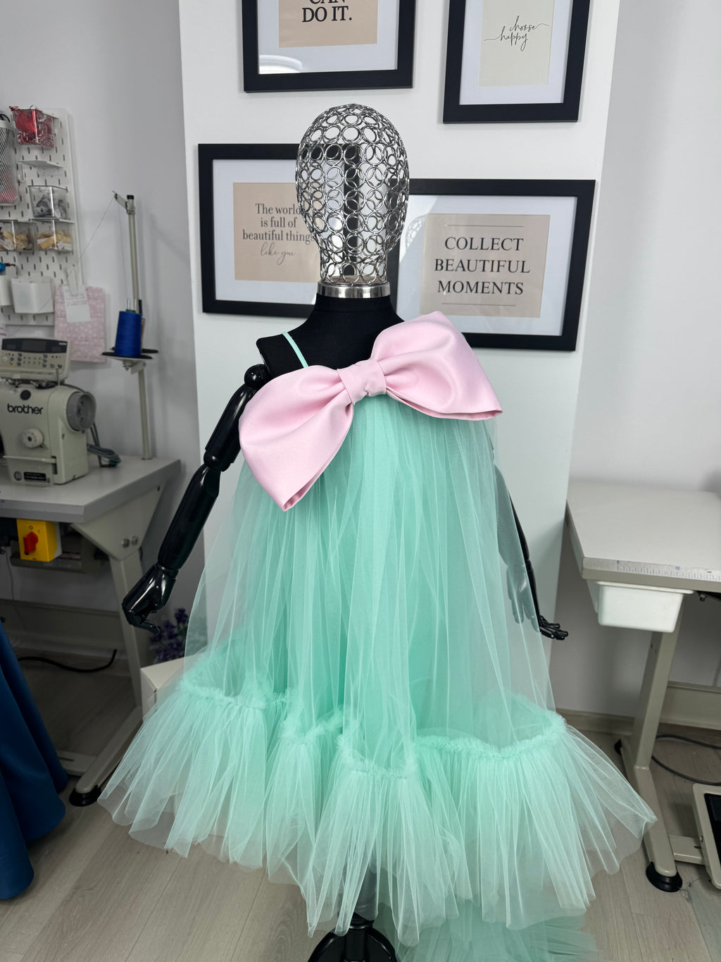Rochita turcoaz “Dream Bow”
