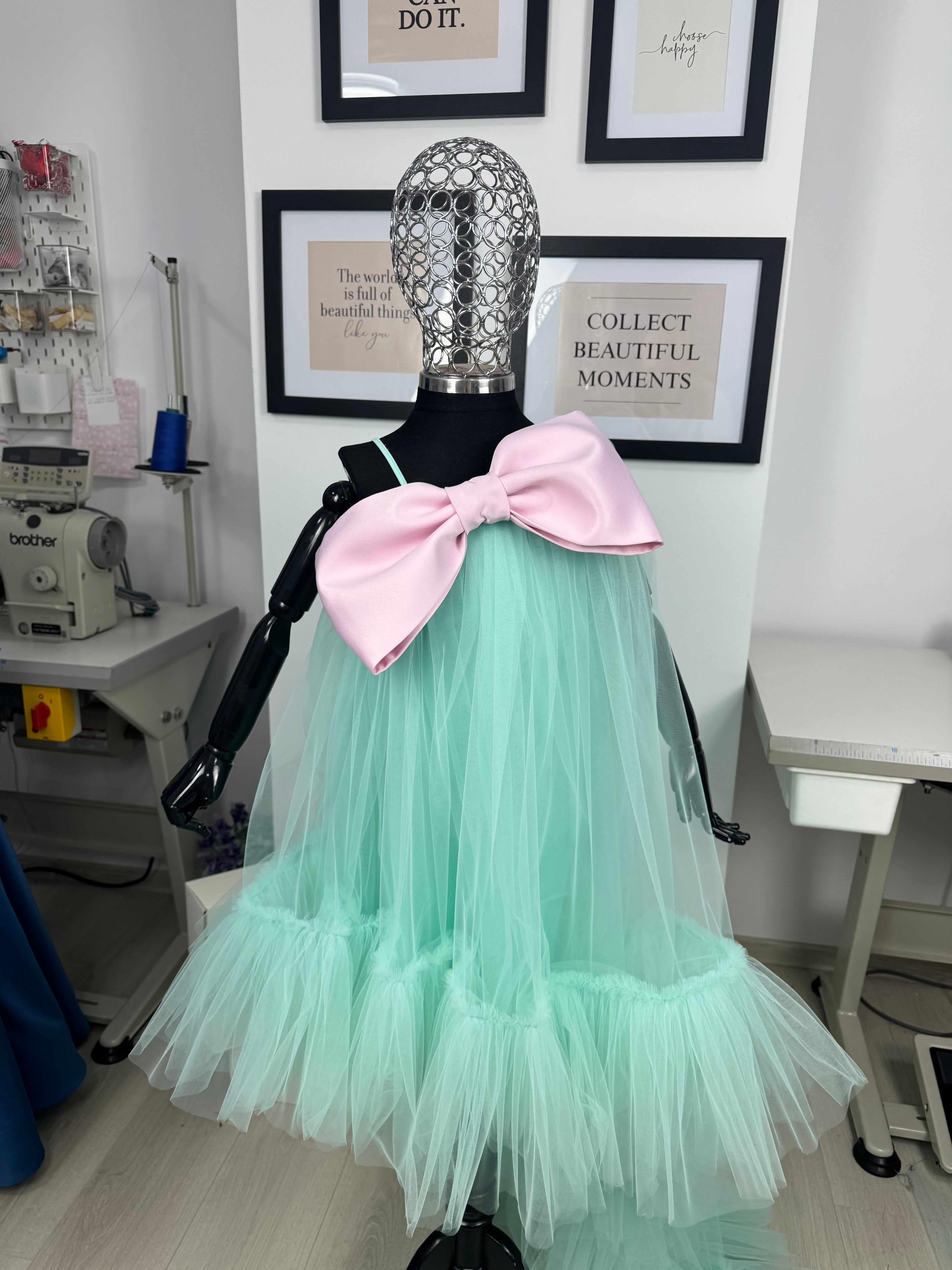 Rochita turcoaz “Dream Bow”