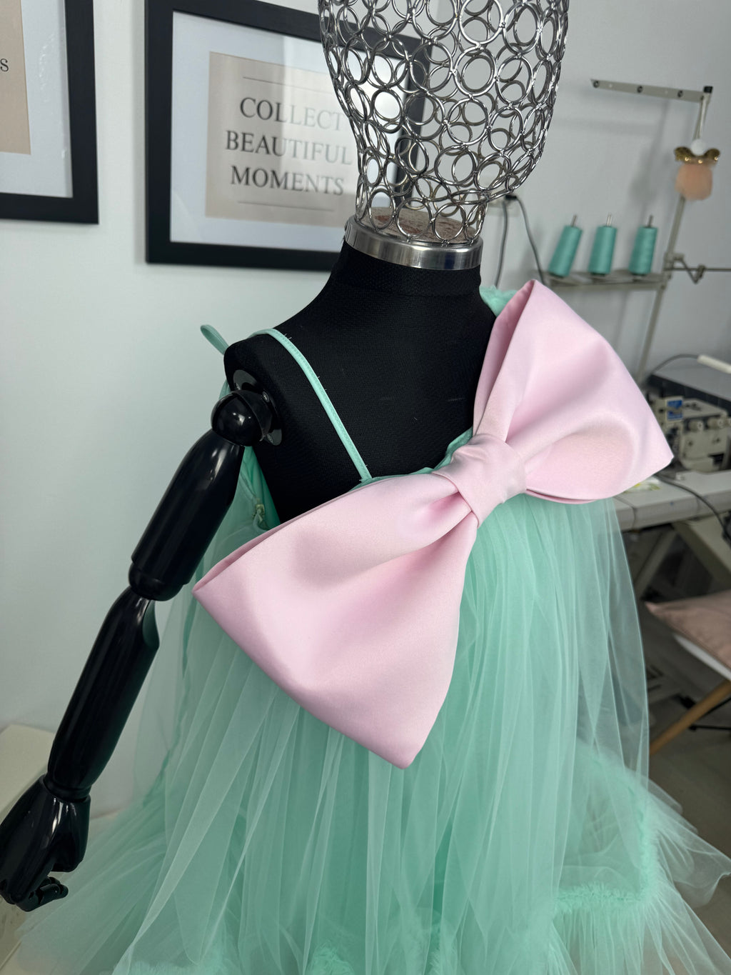 Rochita turcoaz “Dream Bow”