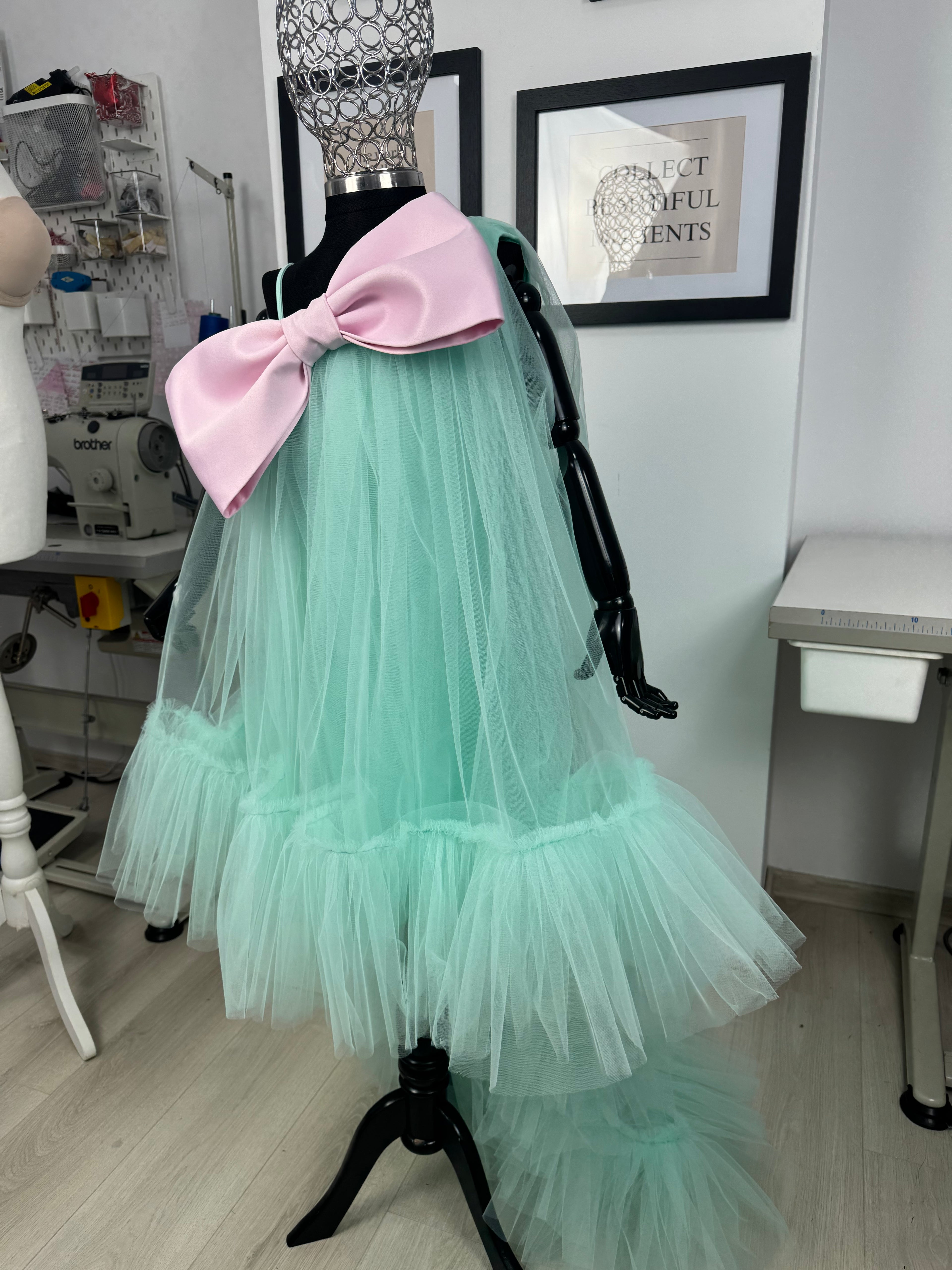 Rochita turcoaz “Dream Bow”