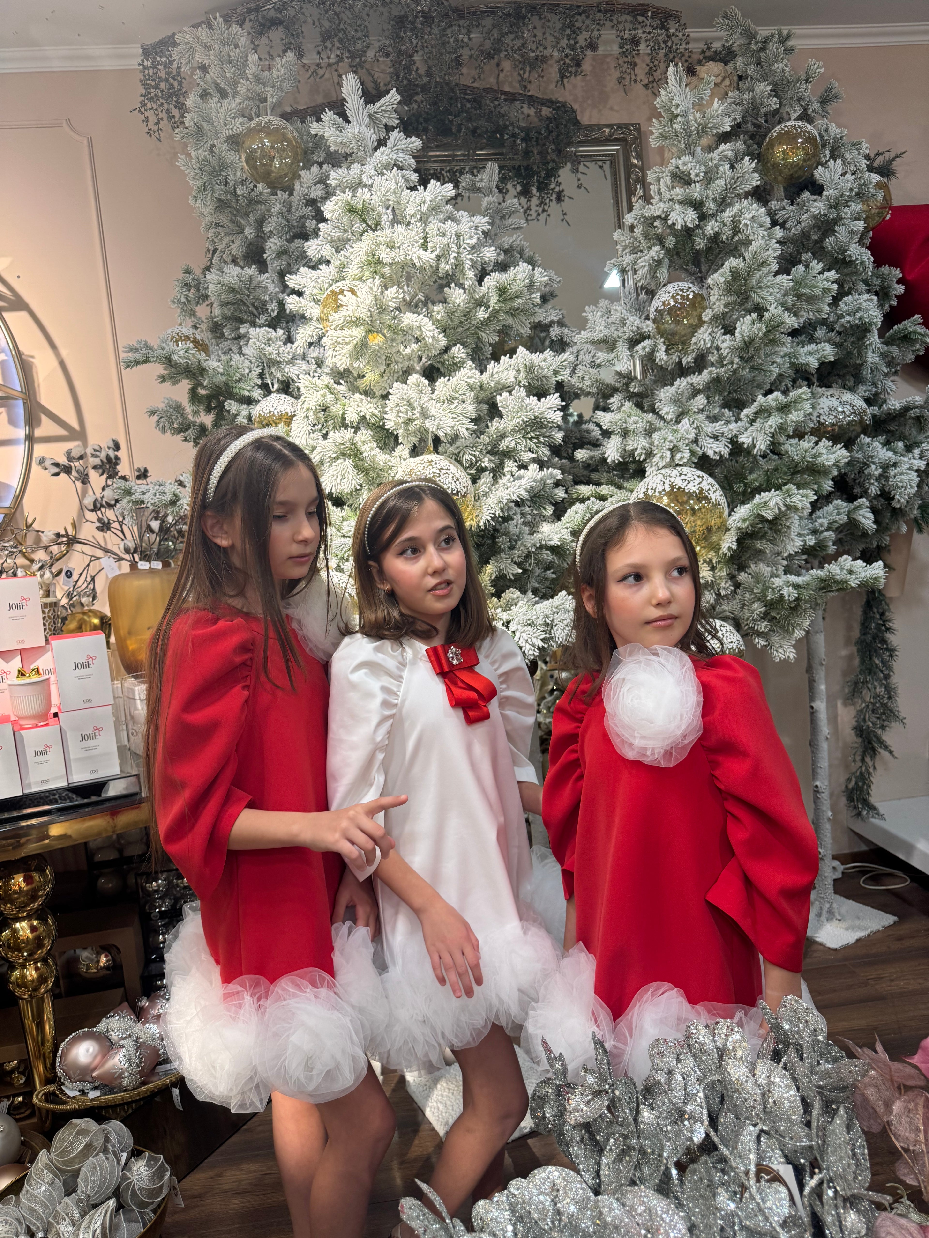 Rochita cu flori din tulle