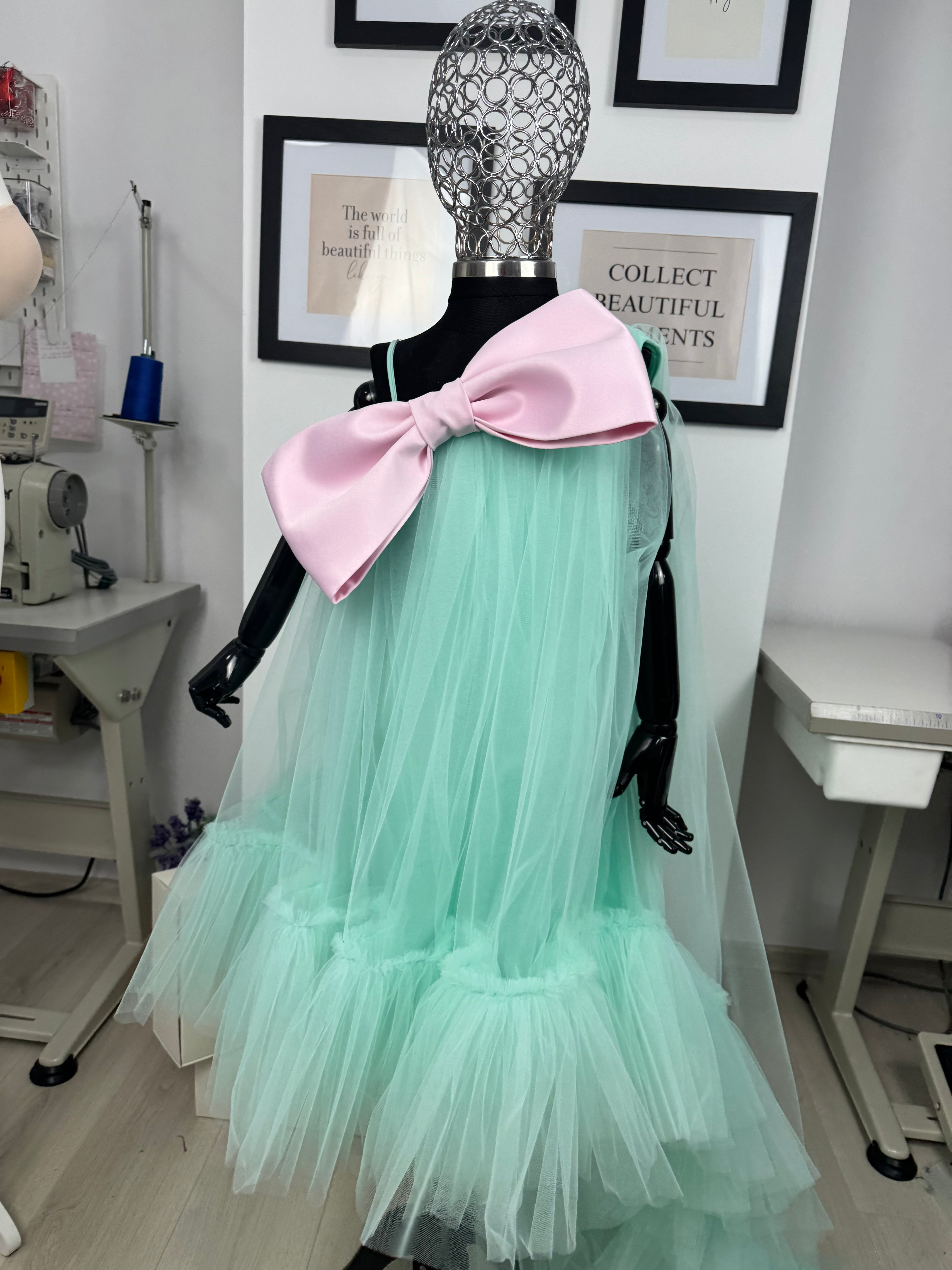 Rochita turcoaz “Dream Bow”