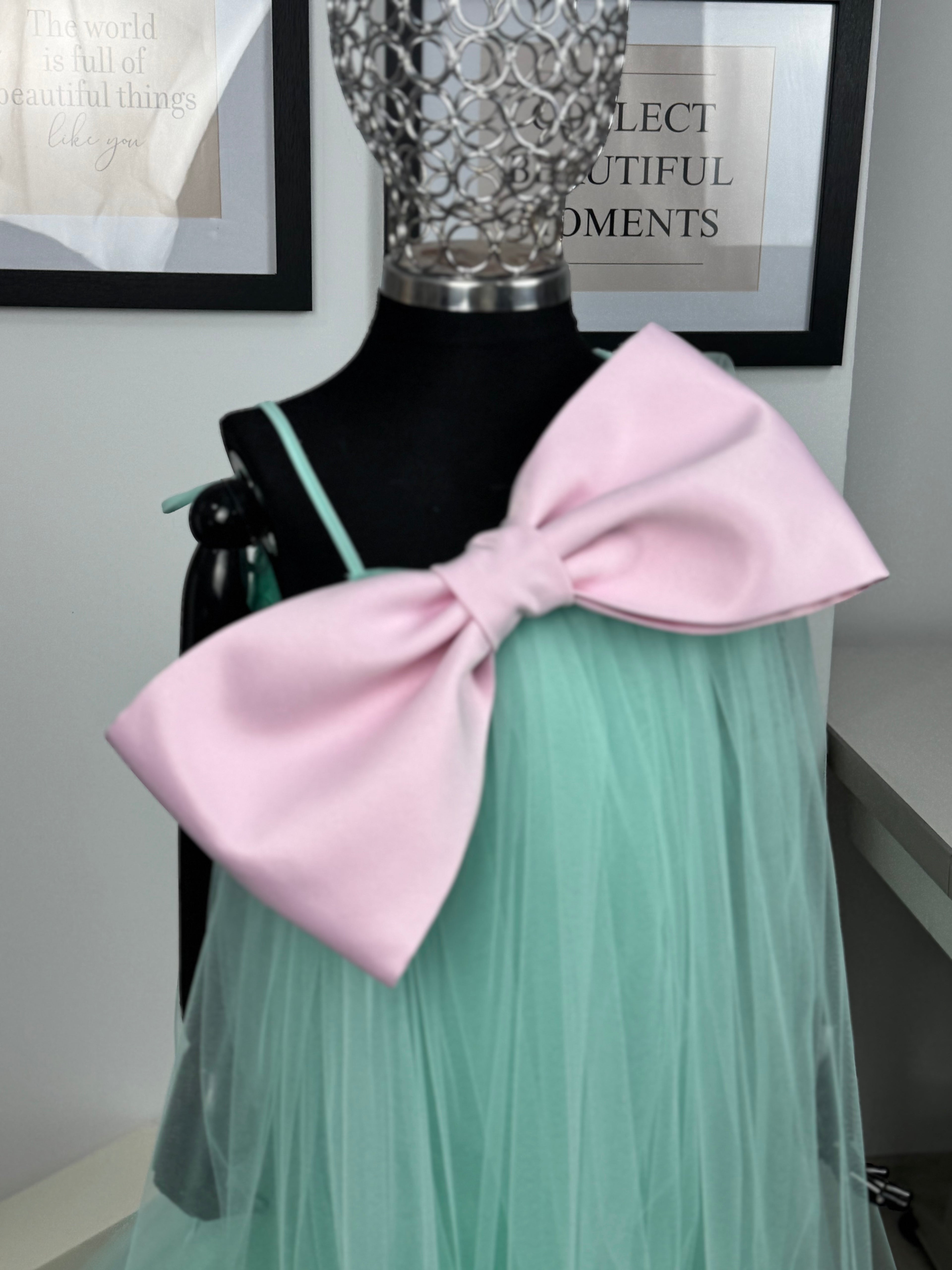 Rochita turcoaz “Dream Bow”