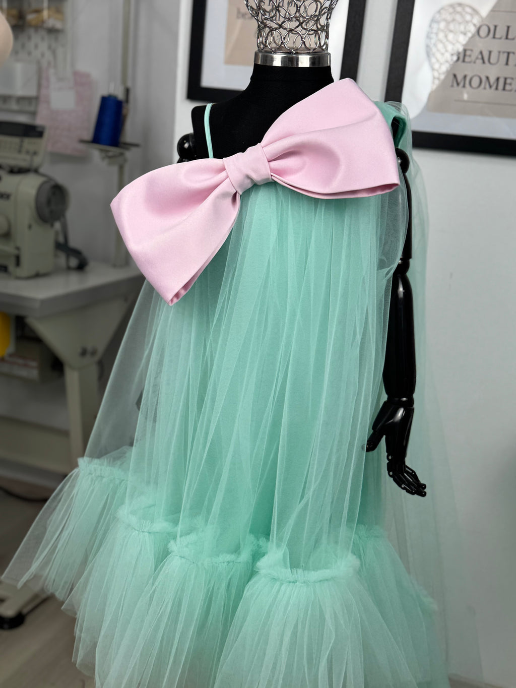 Rochita turcoaz “Dream Bow”