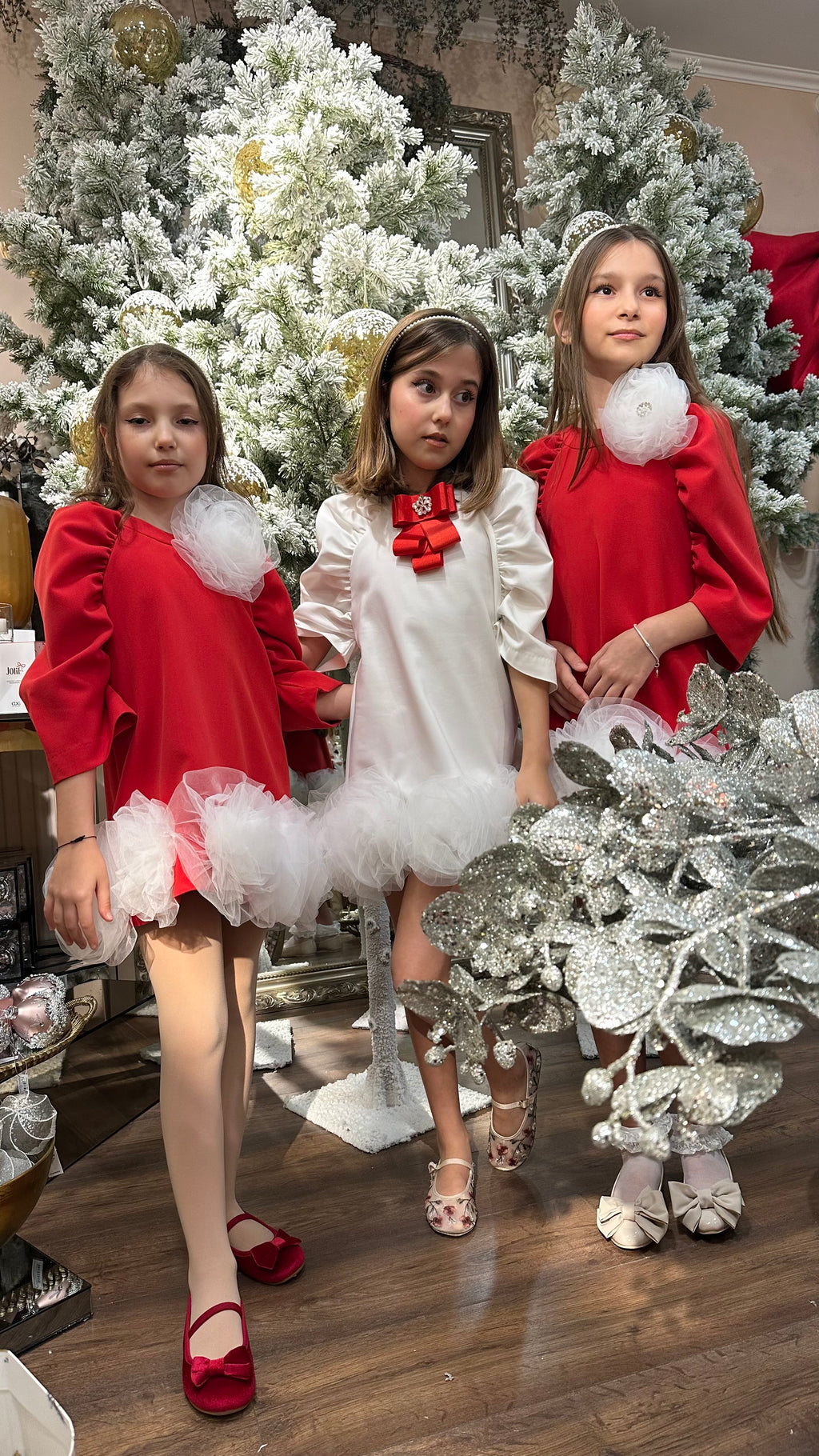 Rochita cu flori din tulle