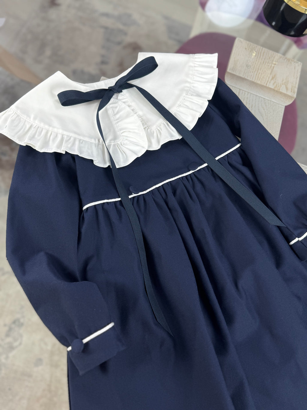 Rochita  bleumarin fete pentru scoala